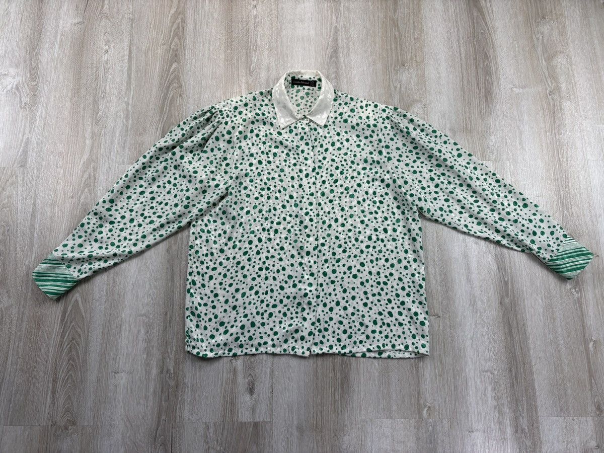 Designer × Louis Feraud Womens vintage blouse Louis Feraud Size 44 Size M / US 6-8 / IT 42-44 - 2 Thumbnail