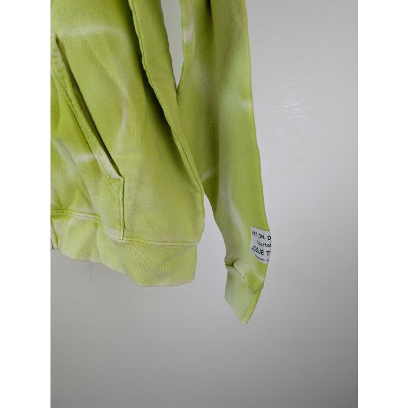 Gallery Dept. o1rshd1 French Logo Zip Up Hoodie in Lime Green M Size US M / EU 48-50 / 2 - 5 Thumbnail