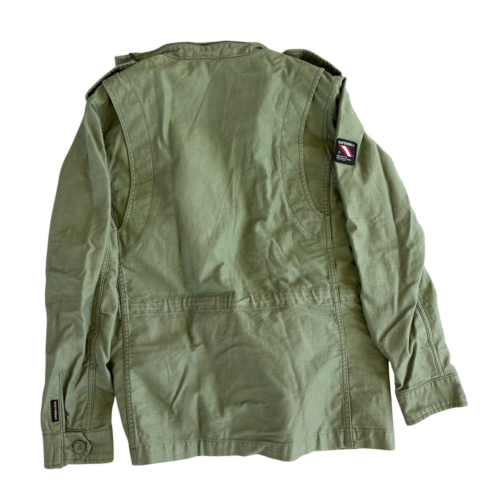 Superdry Green and khaki superdry jacket Size US XS / EU 42 / 0 - 8 Thumbnail
