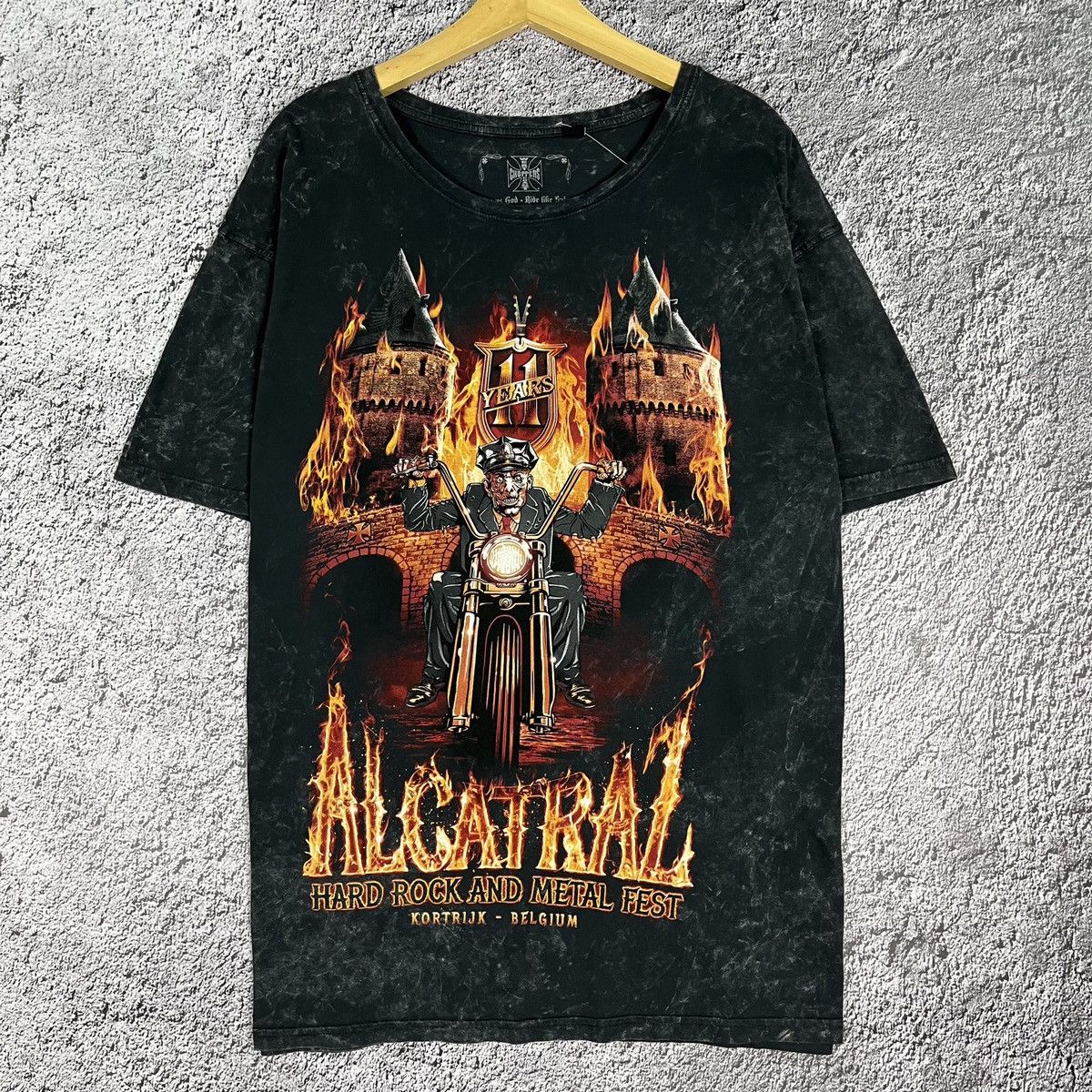 Harley Davidson × Vintage × West Coast Choppers 👹VINTAGE👹 West coast Choppers 11 Years Anniversary Tee Size US XXL / EU 58 / 5 - 4 Thumbnail