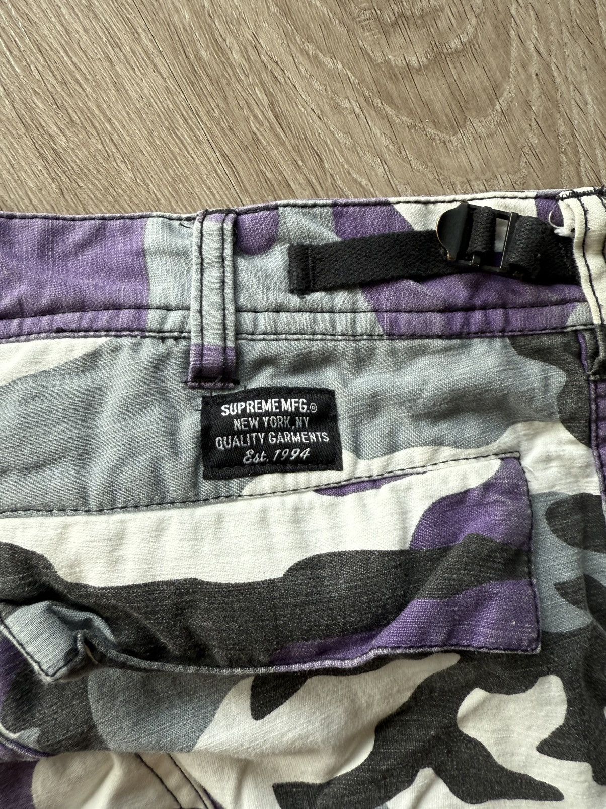 Supreme Supreme Purple Cargo Pants Size US 30 / EU 46 - 4 Thumbnail