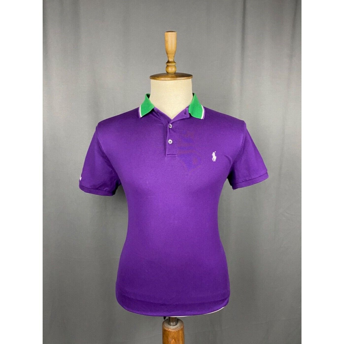 Polo Ralph Lauren MINT! Ralph Lauren Small Logo Men's Purple Polo T-Shirt Size Size US M / EU 48-50 / 2 - 1 Thumbnail