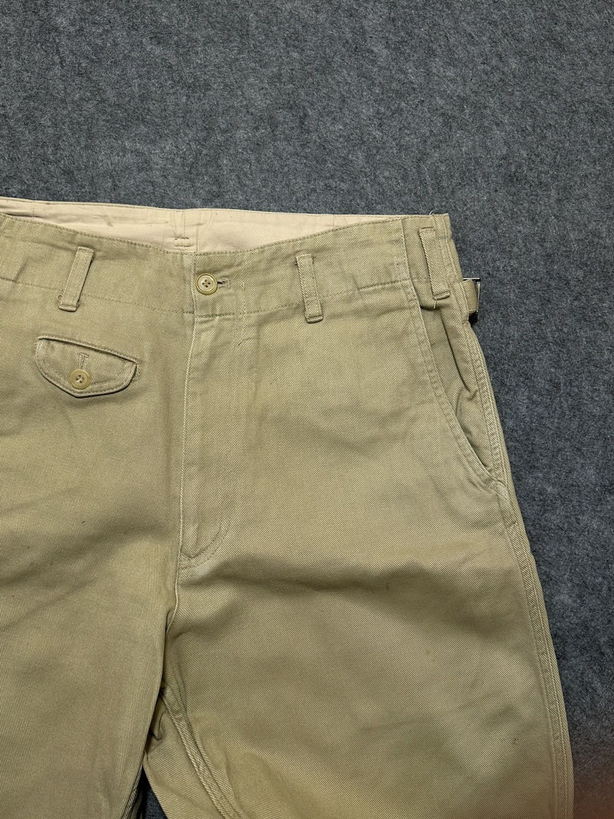 Issey Miyake Issey Miyake men's cotton pants in beige. Size US 36 / EU 52 - 8 Thumbnail