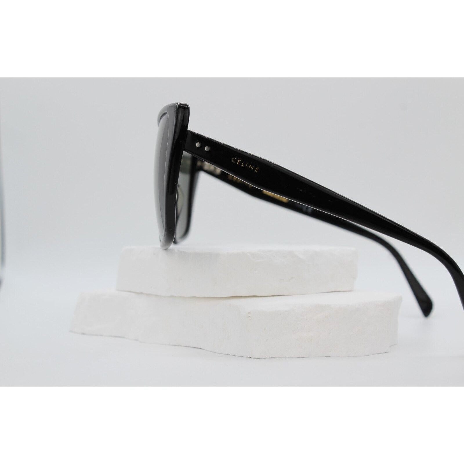 Celine Celine CL400471 01N Sunglasses - Black, 57-19-145 Size ONE SIZE - 3 Thumbnail