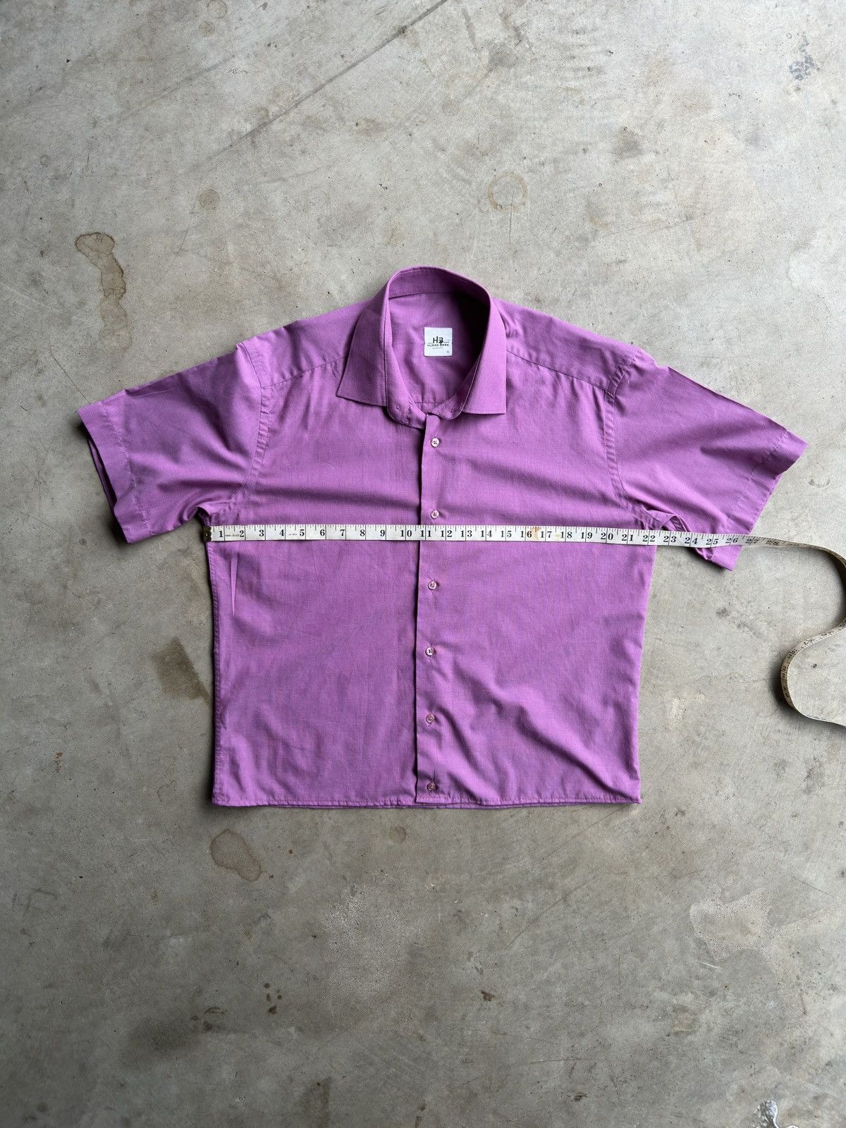 Other Vintage Cropped Purple Button Down Shirt - M Size US M / EU 48-50 / 2 - 4 Thumbnail