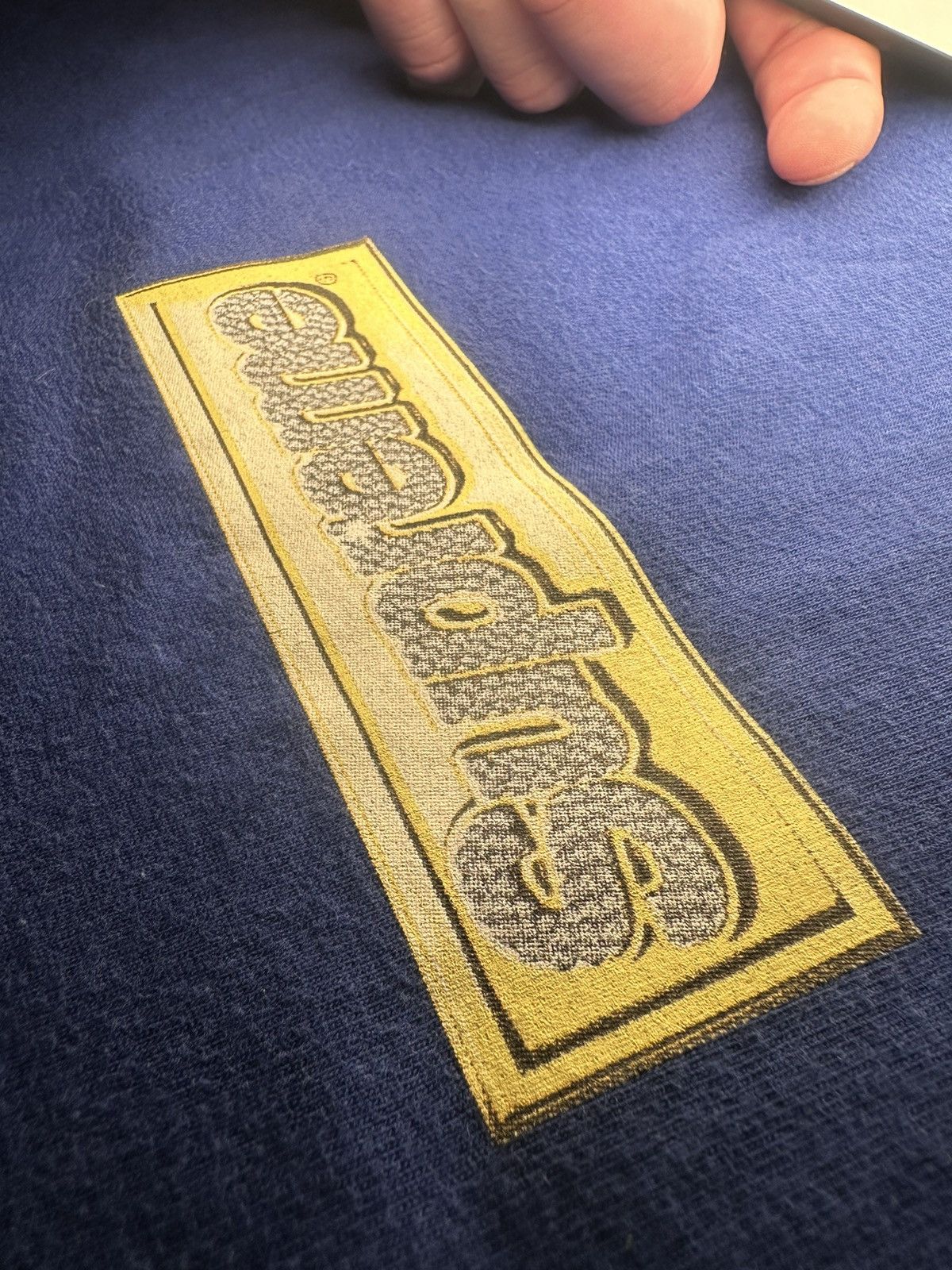 Supreme Bling Tee MEDIUM WORN