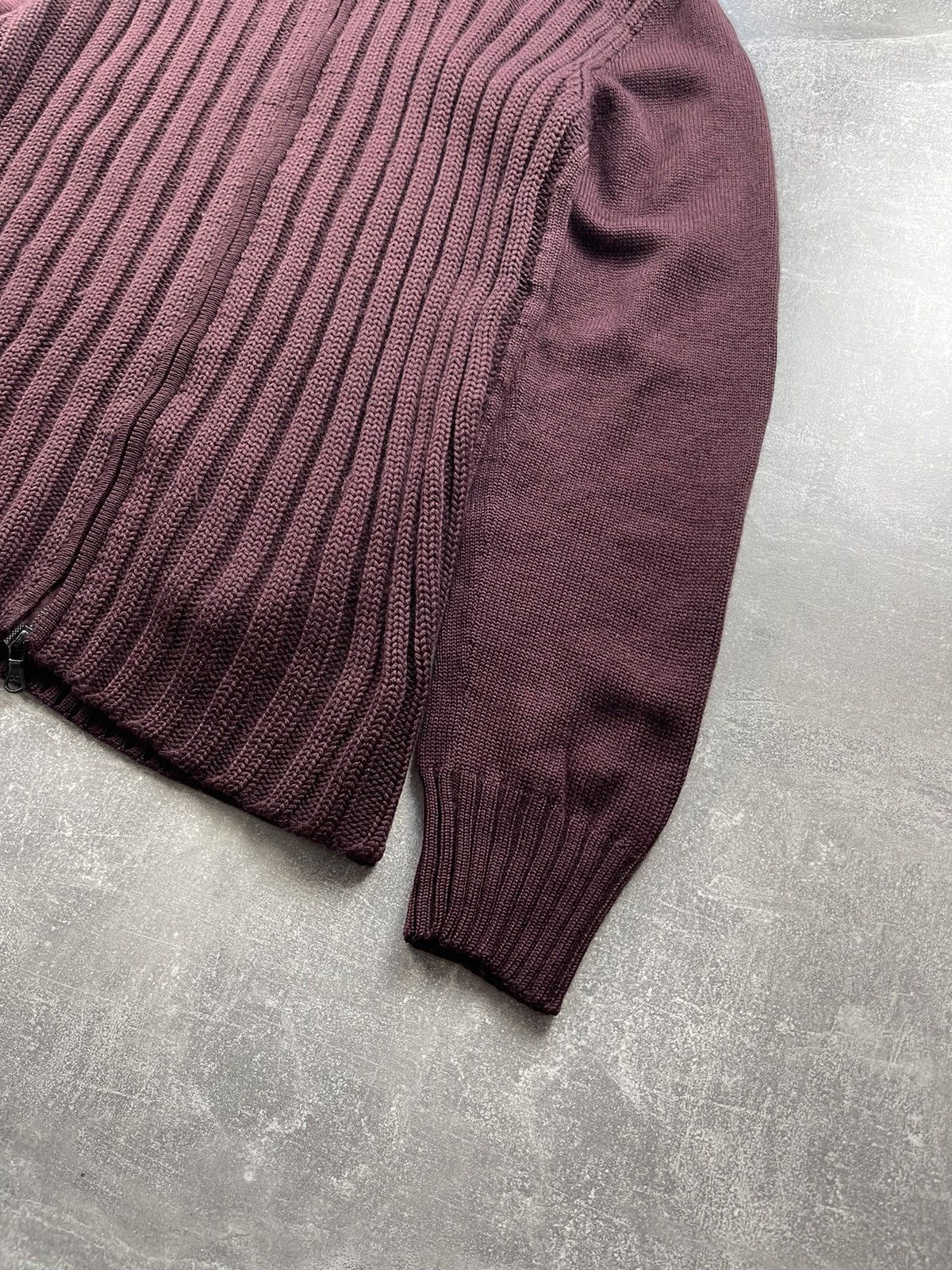 Dolce & Gabbana × Vintage Dolce&Gabbana Archive Knitted Avant Garde Zip Sweater Size US L / EU 52-54 / 3 - 6 Thumbnail