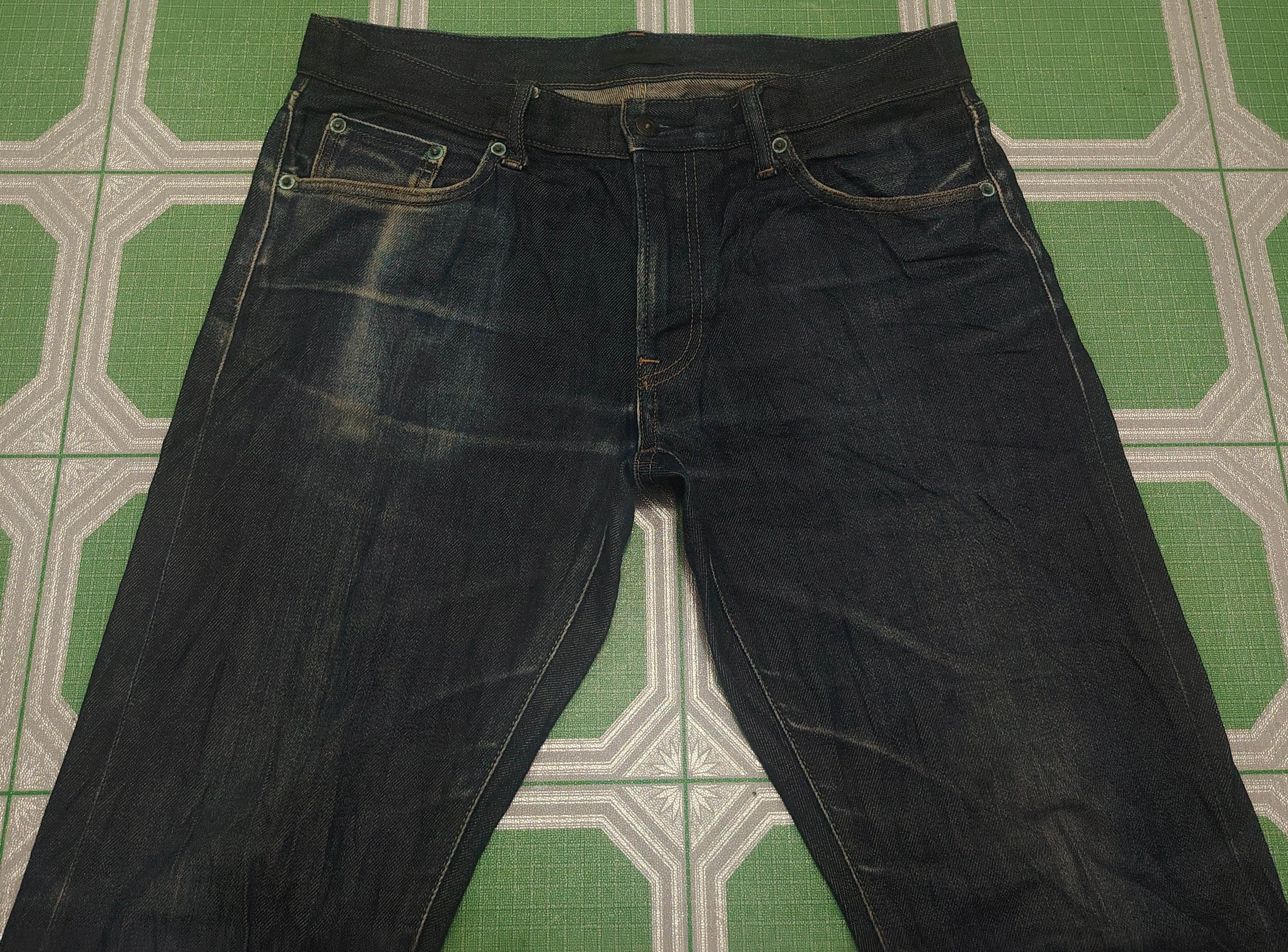 Undercover × Uniqlo Japan Uniqlo Selvedge Jeans Distressed Jeans Size US 34 / EU 50 - 5 Thumbnail