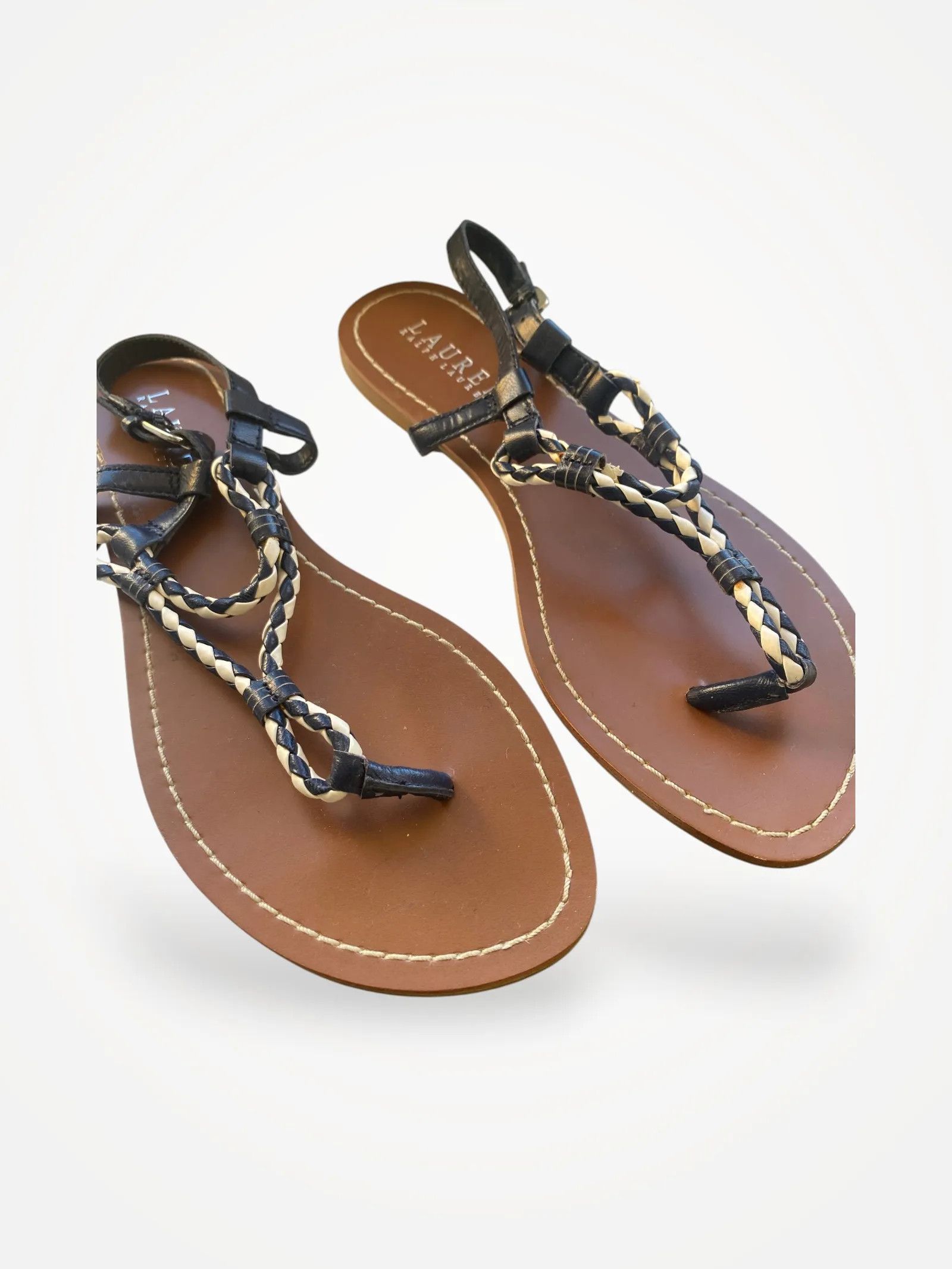 Ralph Lauren Ralph Lauren Sandals Size US 7 / IT 37 - 1 Thumbnail