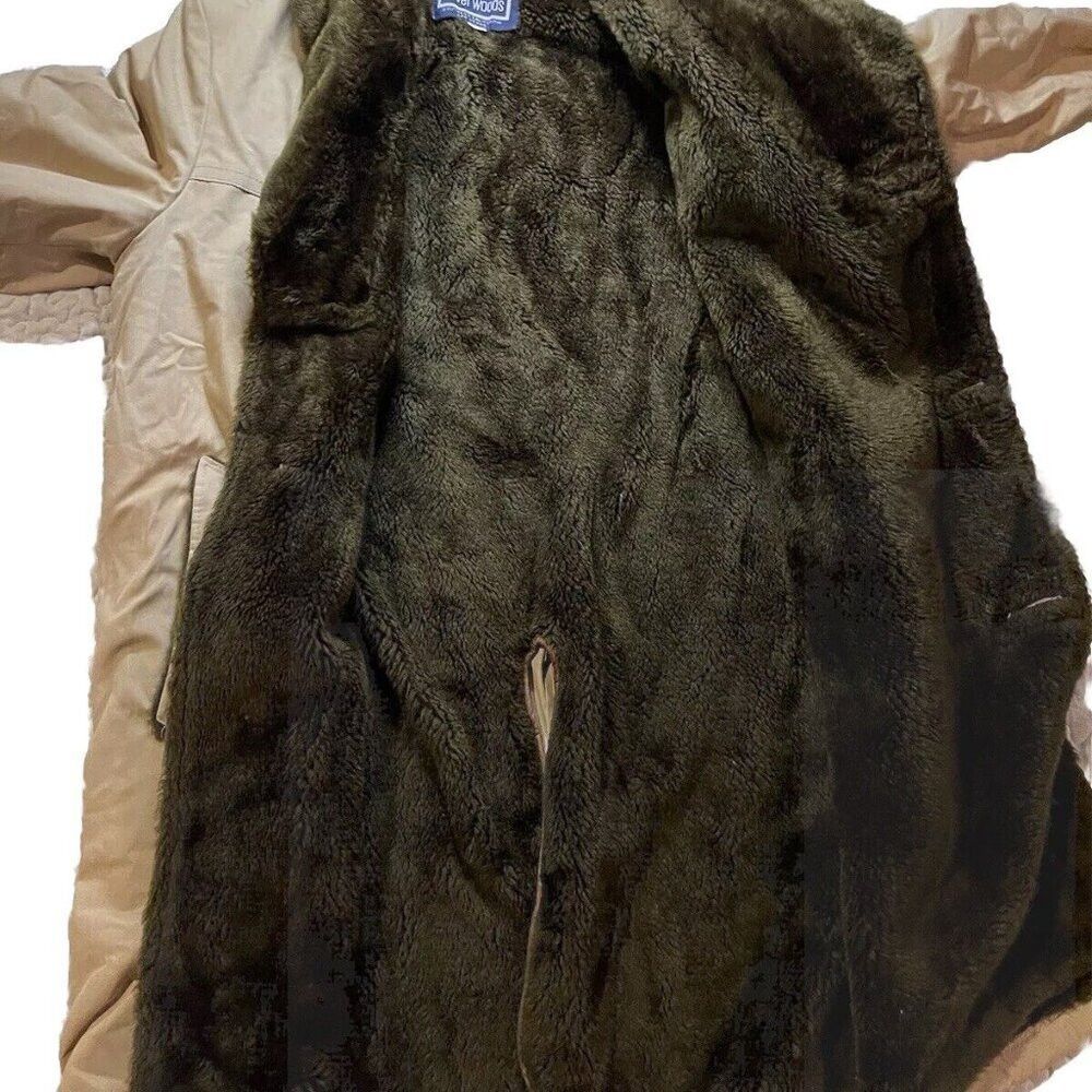 Vintage Vintage Silverwoods Men's Size 38 Utility Field Jacket Military Long Khaki 1970s Size US L / EU 52-54 / 3 - 9 Thumbnail