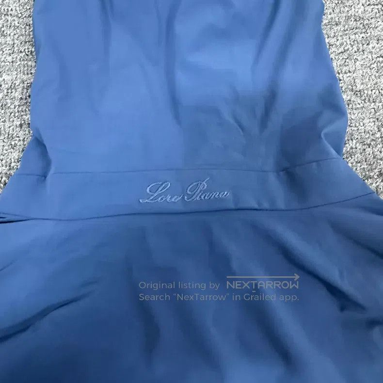 Loro Piana Loro Piana Blue Hooded Zipper Jacket Size US L / EU 52-54 / 3 - 5 Thumbnail