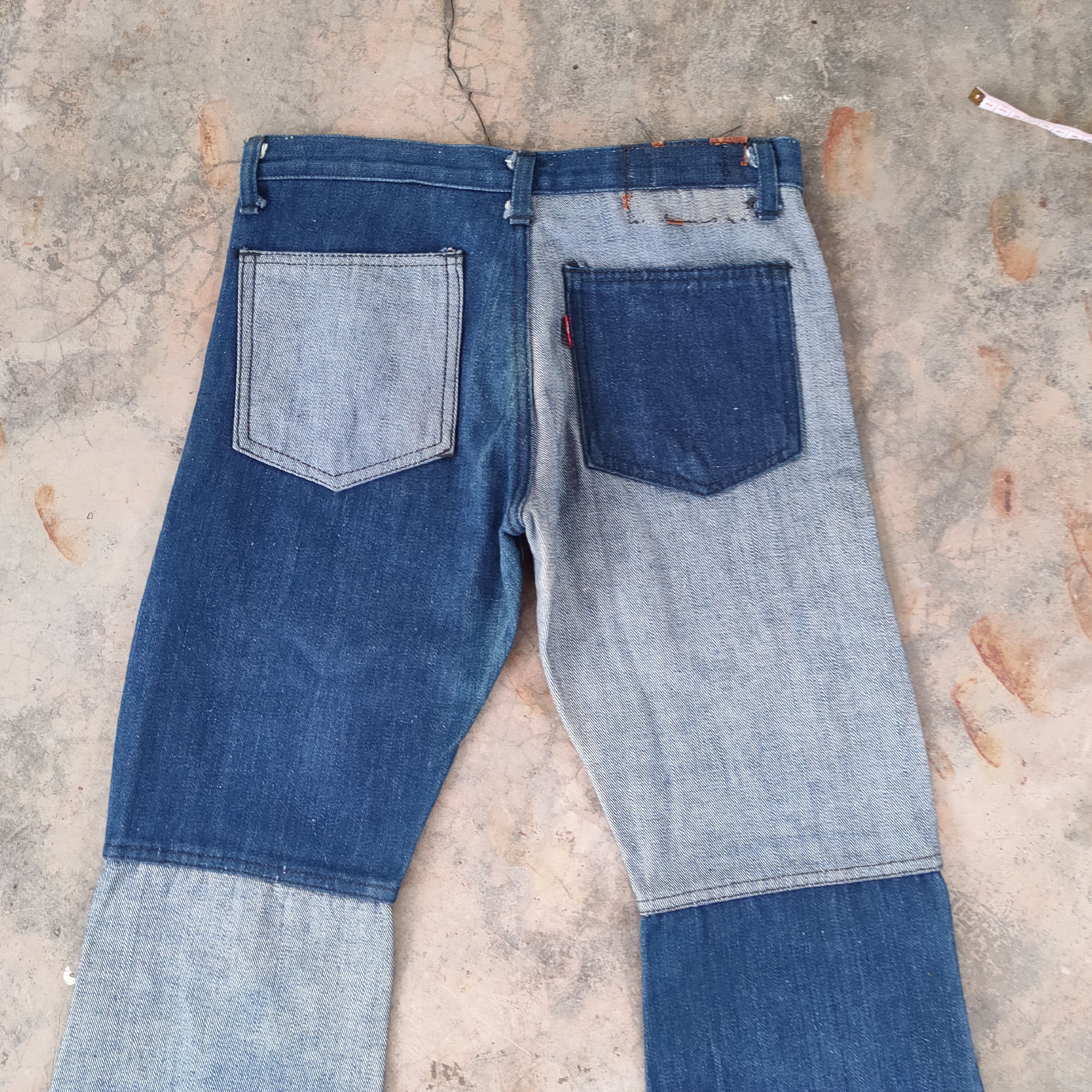 Edwin FLARE! W29 VINTAGE EDWIN FADED FLARE JEAN DENIM PANTS Size US 29 - 9 Thumbnail