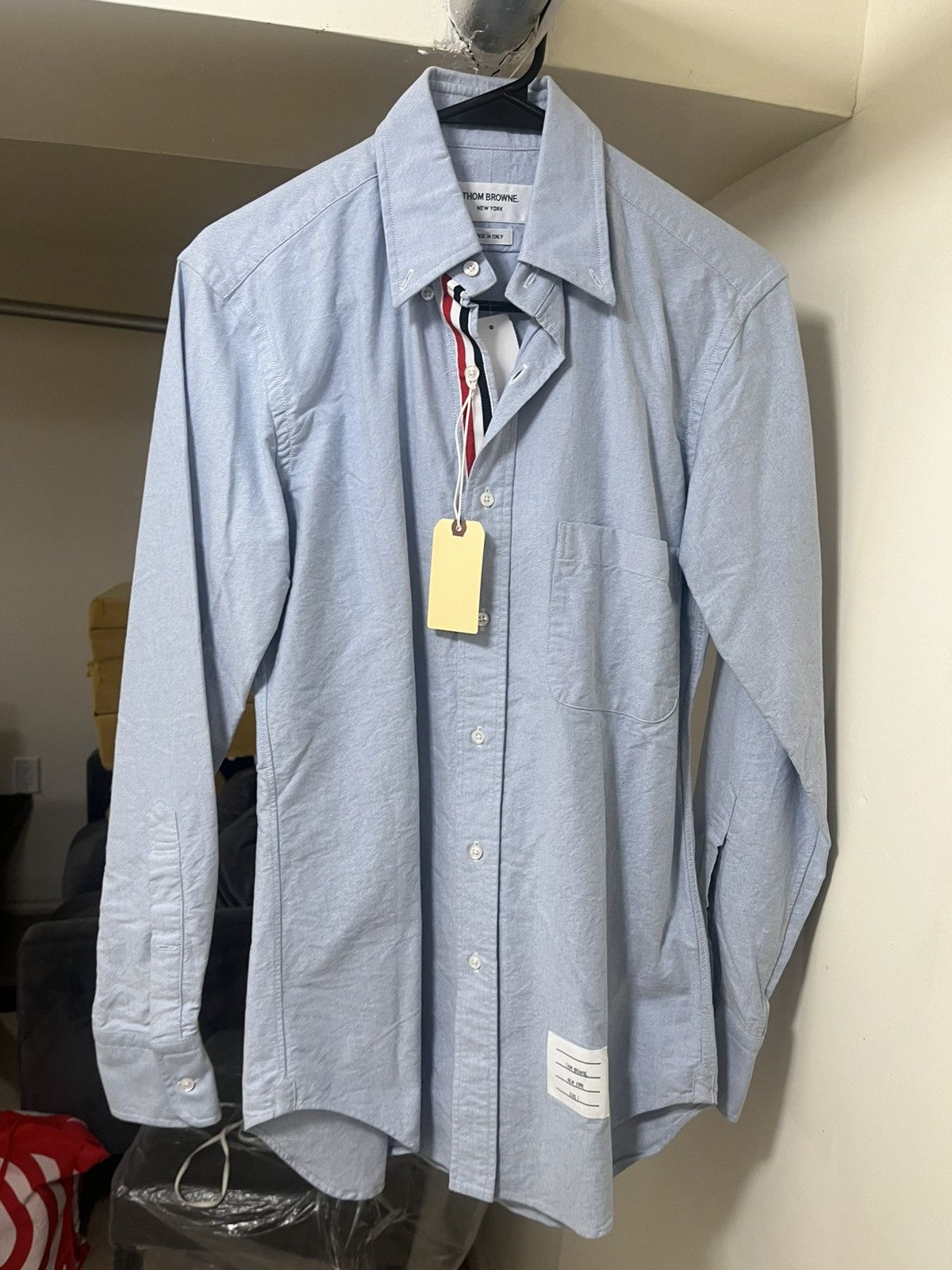 Thom Browne Thom Browne Classic Oxford Cotton Shirt Sz 1 Size US S / EU 44-46 / 1 - 3 Thumbnail