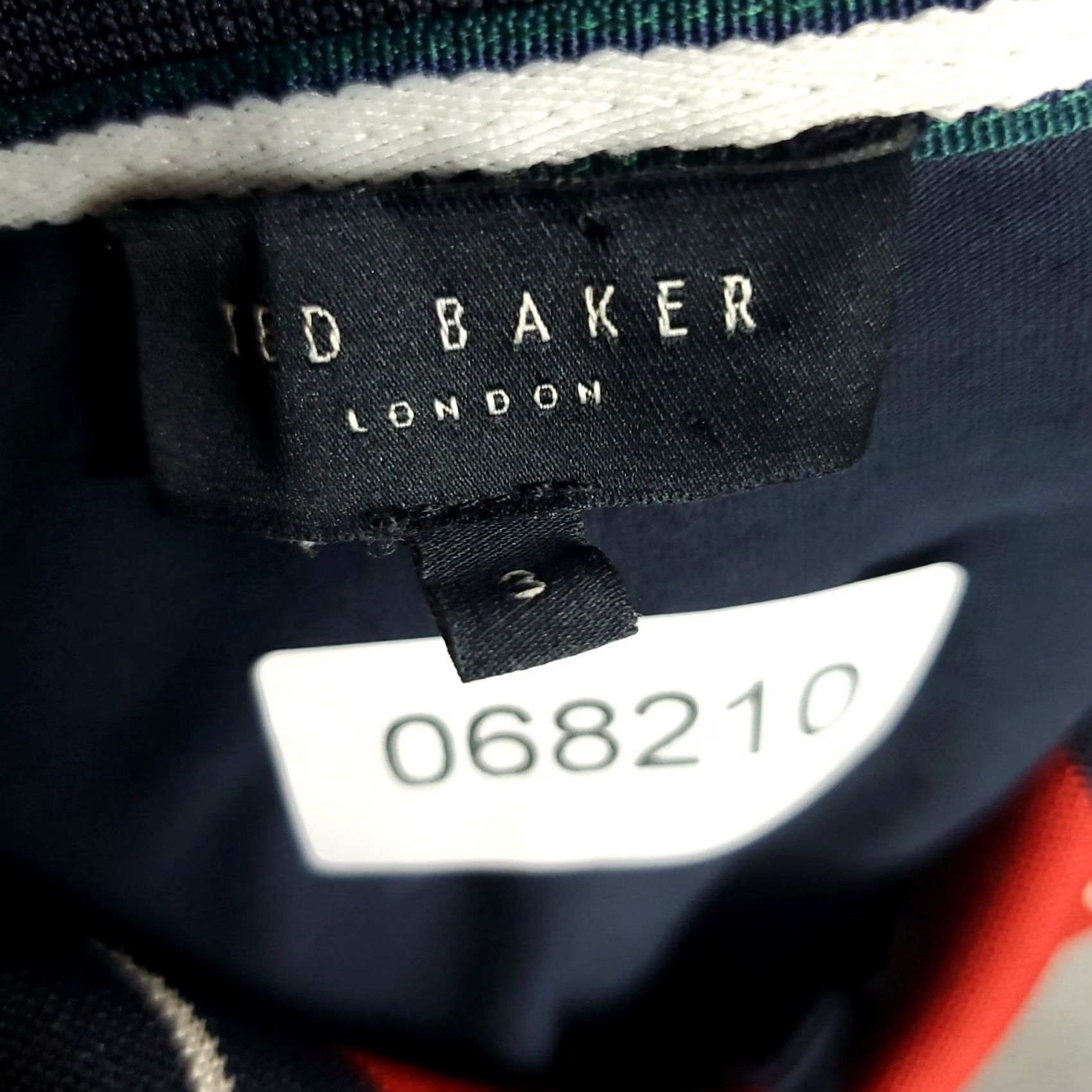 Ted Baker Ted Baker London Polo Shirt Mens Size 3 Navy Blue Short Sleeve Casual Size US S / EU 44-46 / 1 - 6 Thumbnail