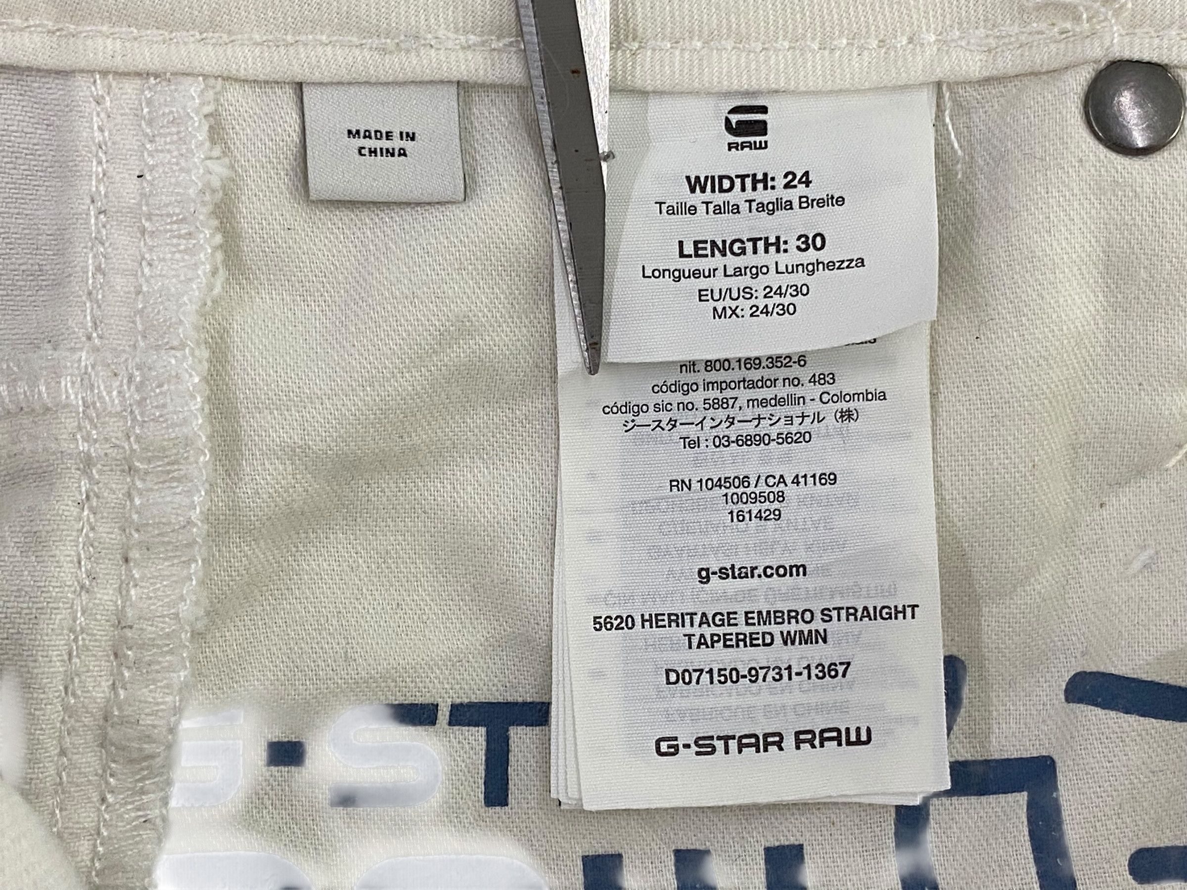 Other GStar Jeans Double Knee Distressed Jeans Pants Size 24" / US 00 / IT 34 - 8 Thumbnail
