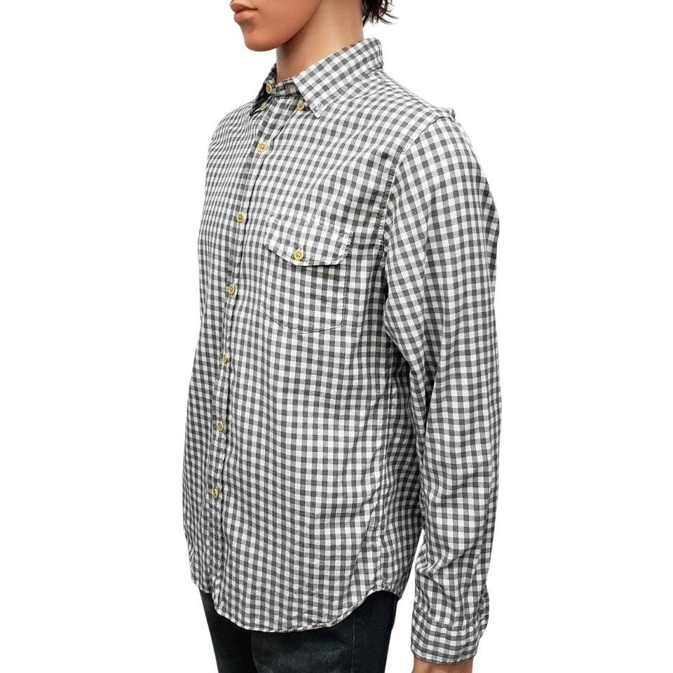J.Crew J. Crew Work Shirt Pocket M Gingham Check Brushed Cotton Size US M / EU 48-50 / 2 - 6 Thumbnail