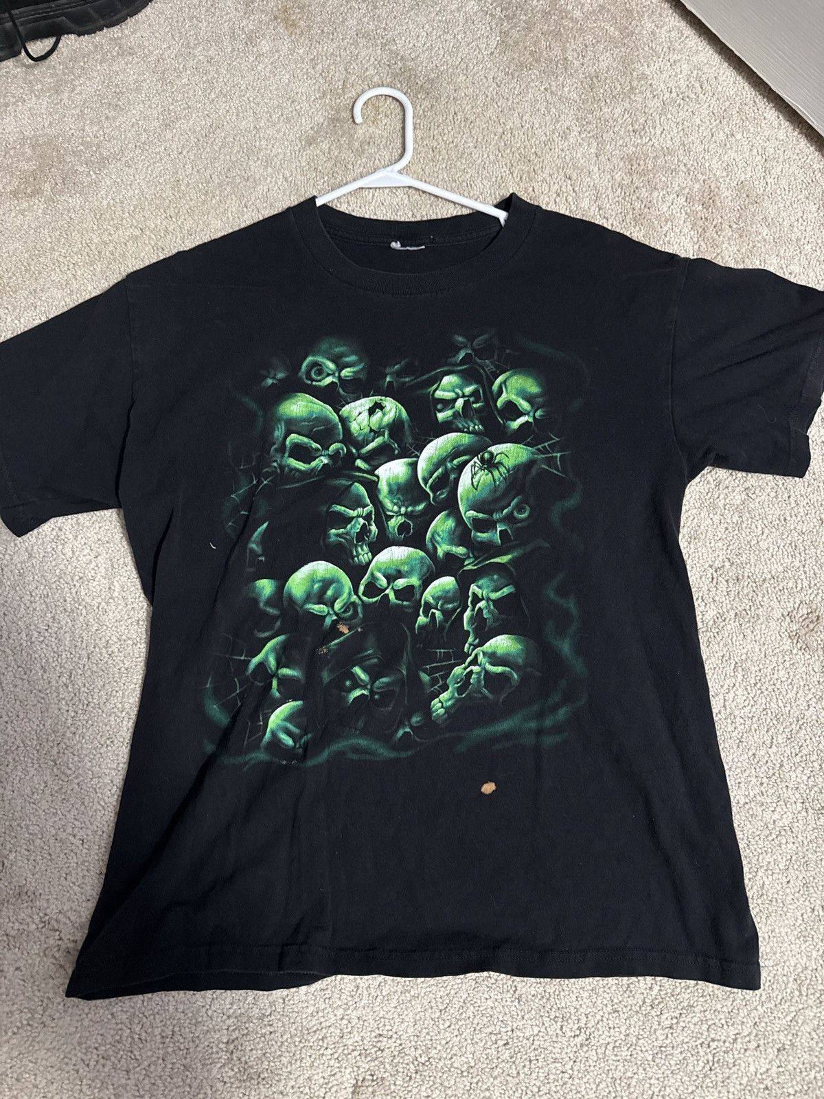 Liquid Blue Black and green skull tee Size US L / EU 52-54 / 3 - 2 Thumbnail