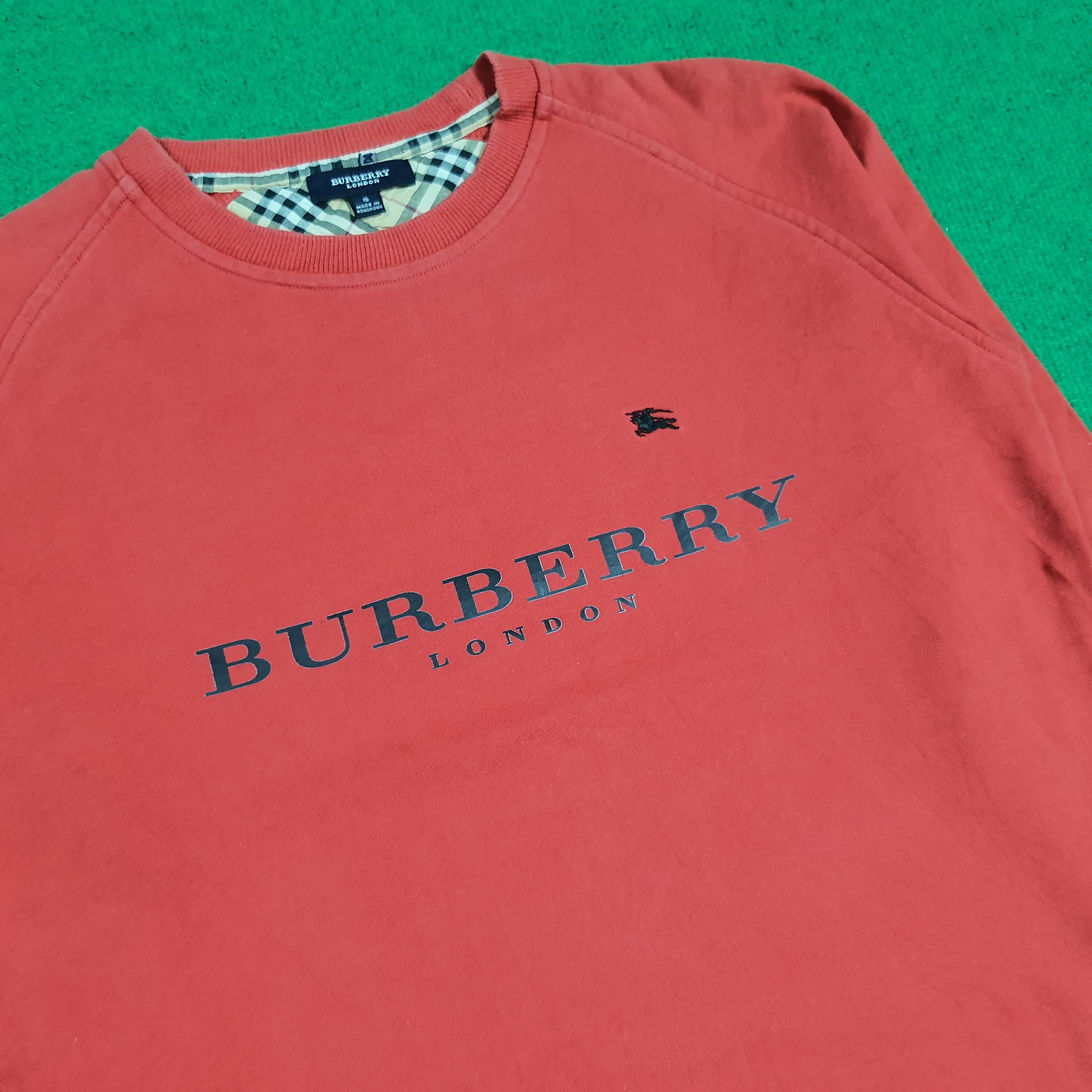 Burberry Vintage Burberry London Nova Check Sweatshirt C282N20 Size S / US 4 / IT 40 - 2 Thumbnail