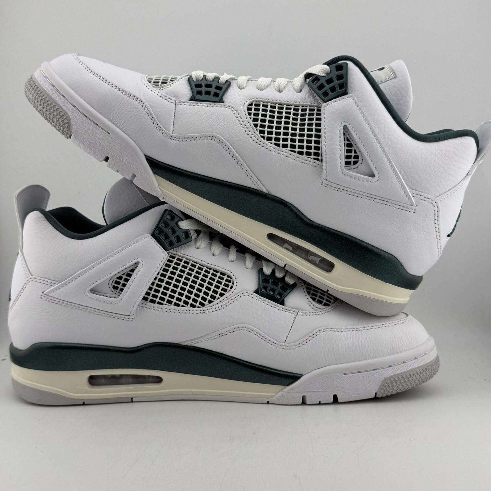 Jordan Brand Jordan 4 Retro Oxidized GreenUS 12 Used with Box FQ8138-103 Size US 12 / EU 45 - 7 Thumbnail