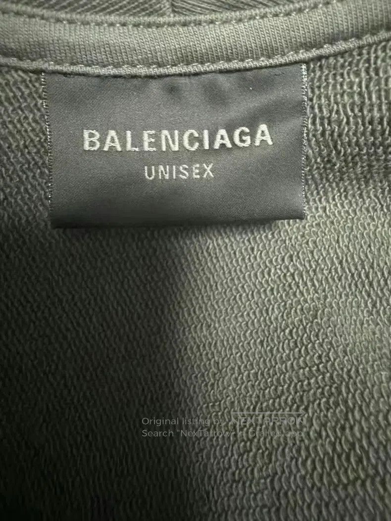 Balenciaga Balenciaga Grey Mud-Dyed Coca-Cola Printed Zipper Hoodie Size US XL / EU 56 / 4 - 3 Thumbnail
