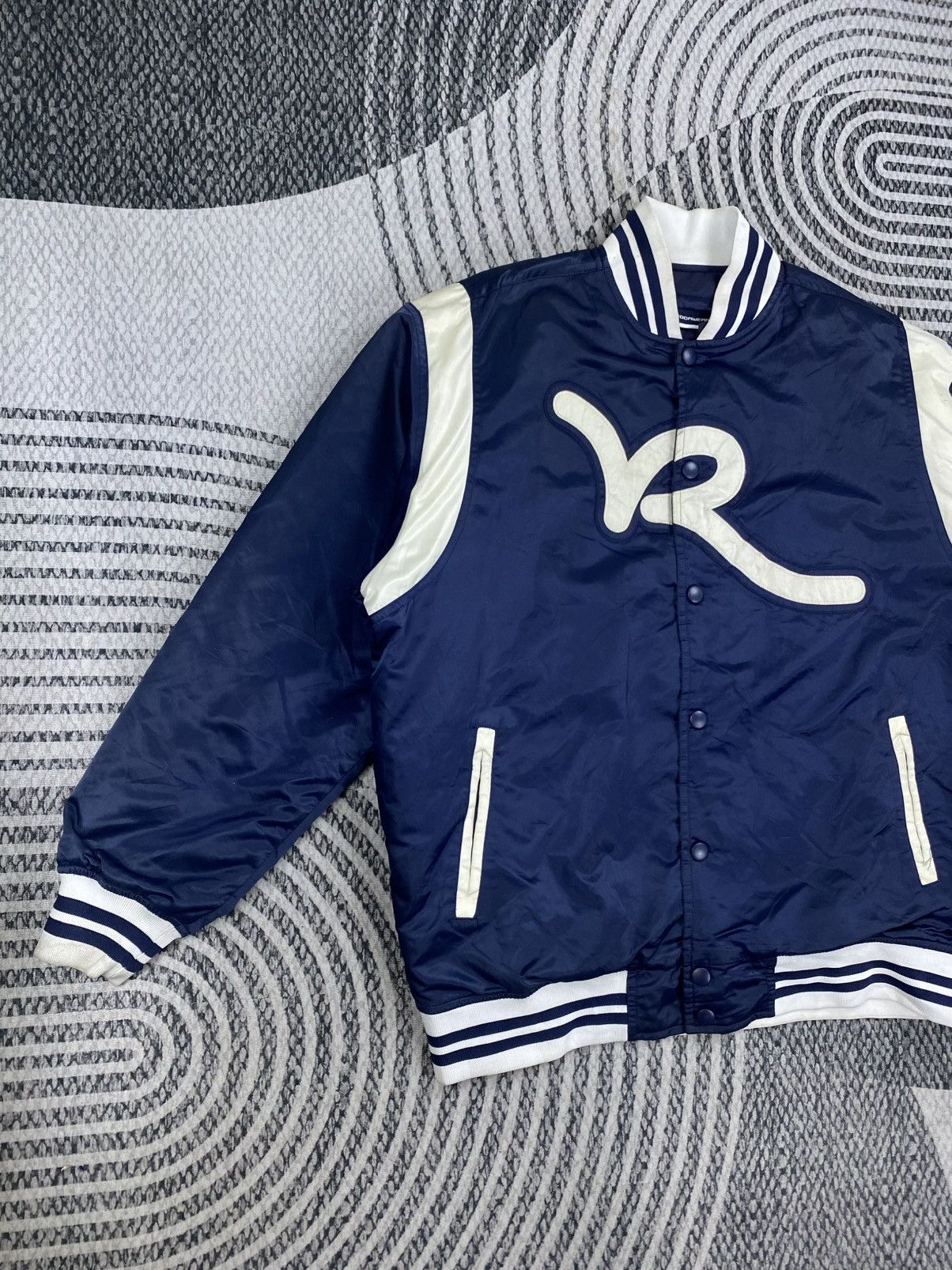 Rocawear Vintage Rocawear Big Logo Bomber Jacket Size US XXL / EU 58 / 5 - 4 Thumbnail