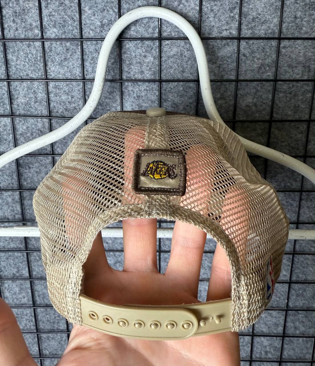 NBA Vintage NBa Lakers corduroy baseball cap Size ONE SIZE - 5 Thumbnail