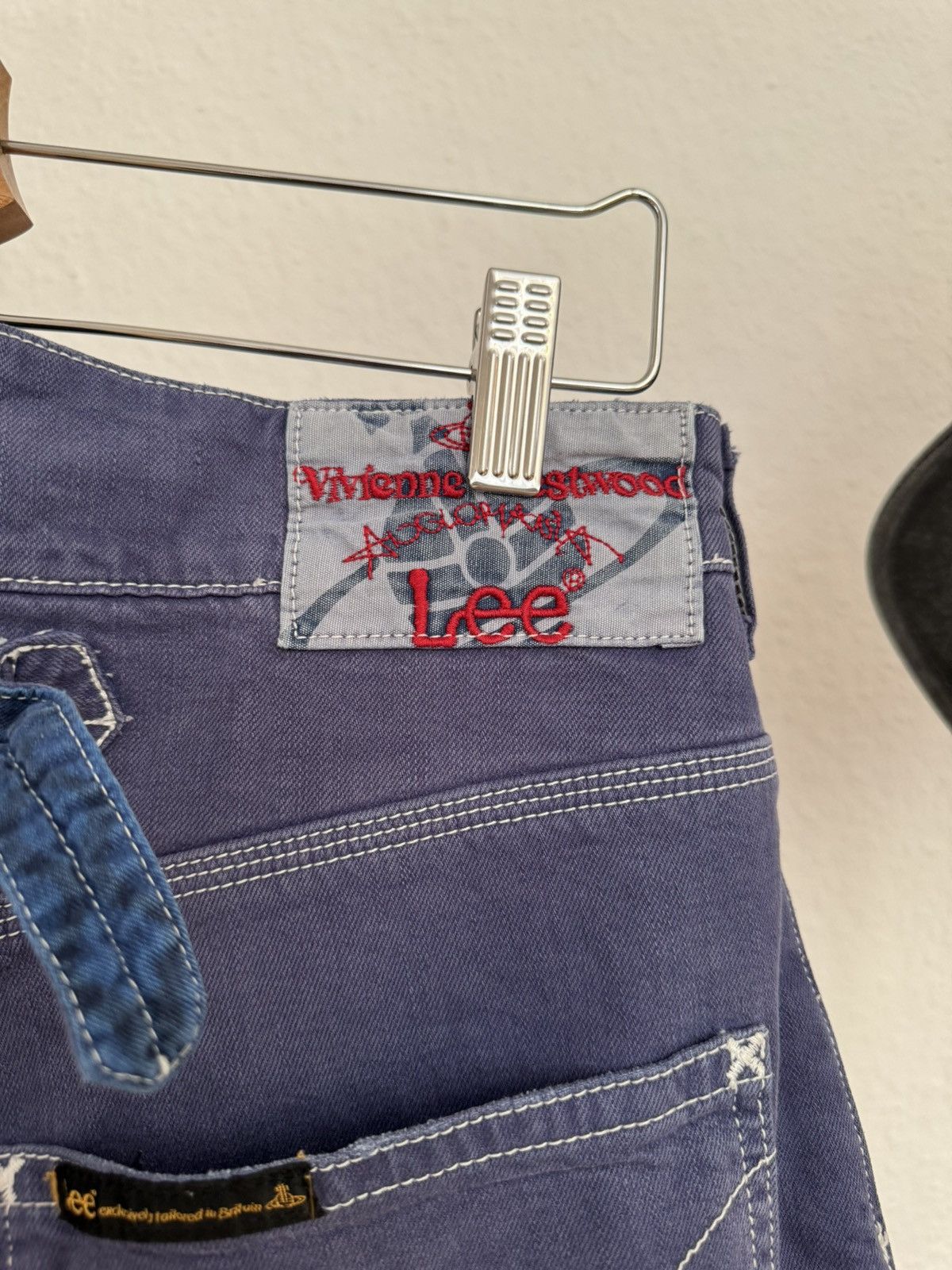Lee × Vivienne Westwood Vivienne Westwood x Lee Damaged Denim Size US 31 - 6 Thumbnail