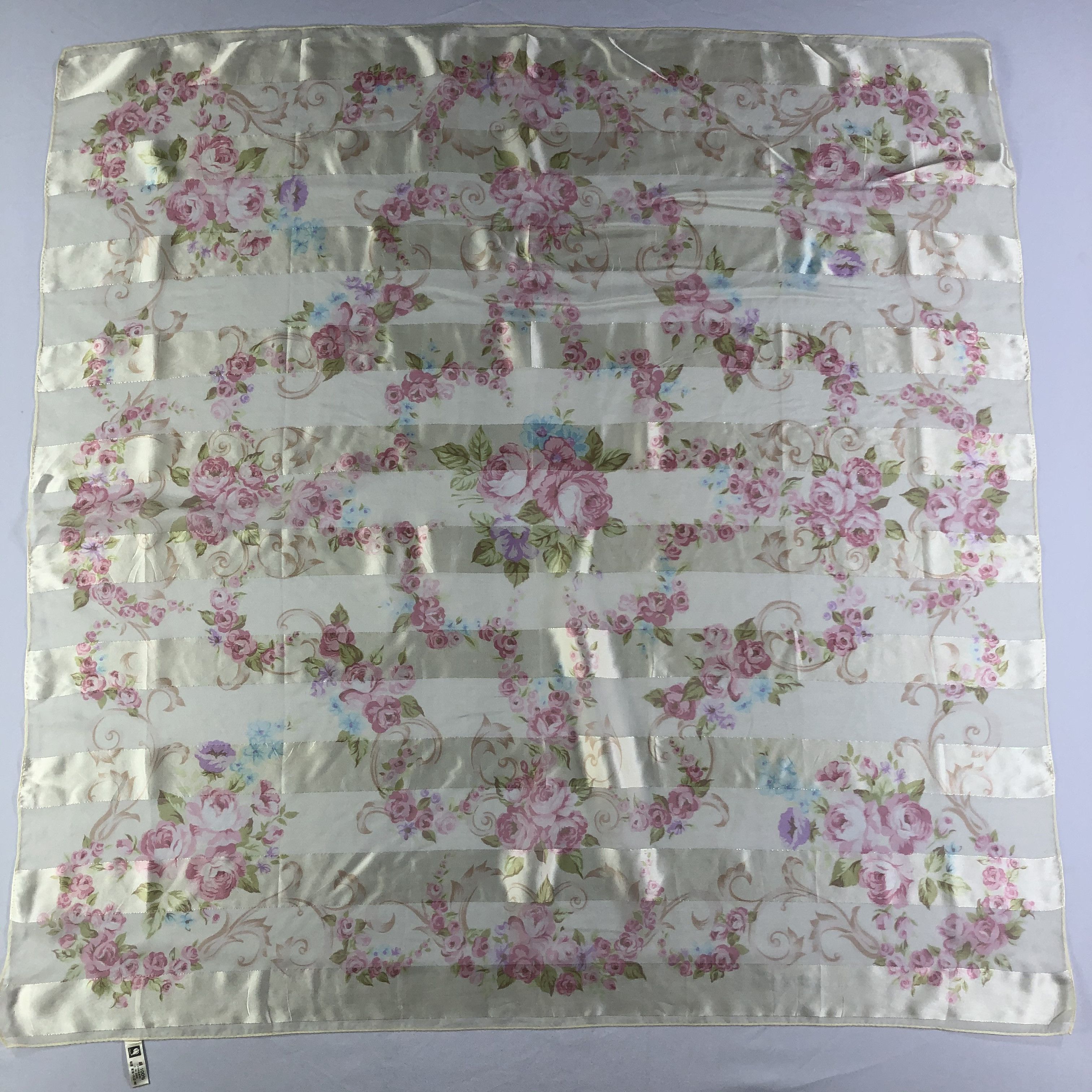 Vintage Vintage Silk Scarf Size ONE SIZE - 2 Thumbnail