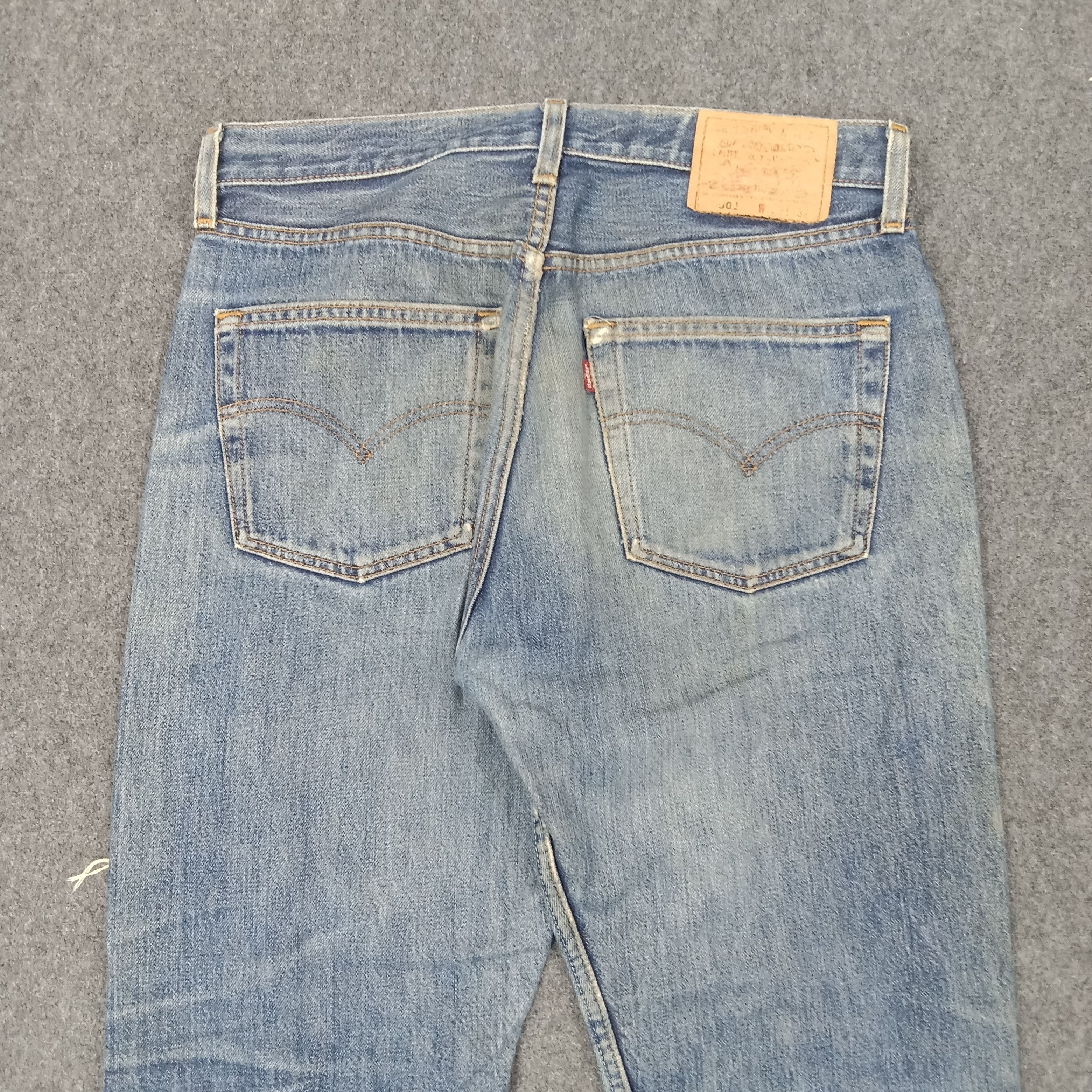 Levi's Levi's 501 American Distressed Style Denim Jeans C235N18 Size US 30 / EU 46 - 2 Thumbnail