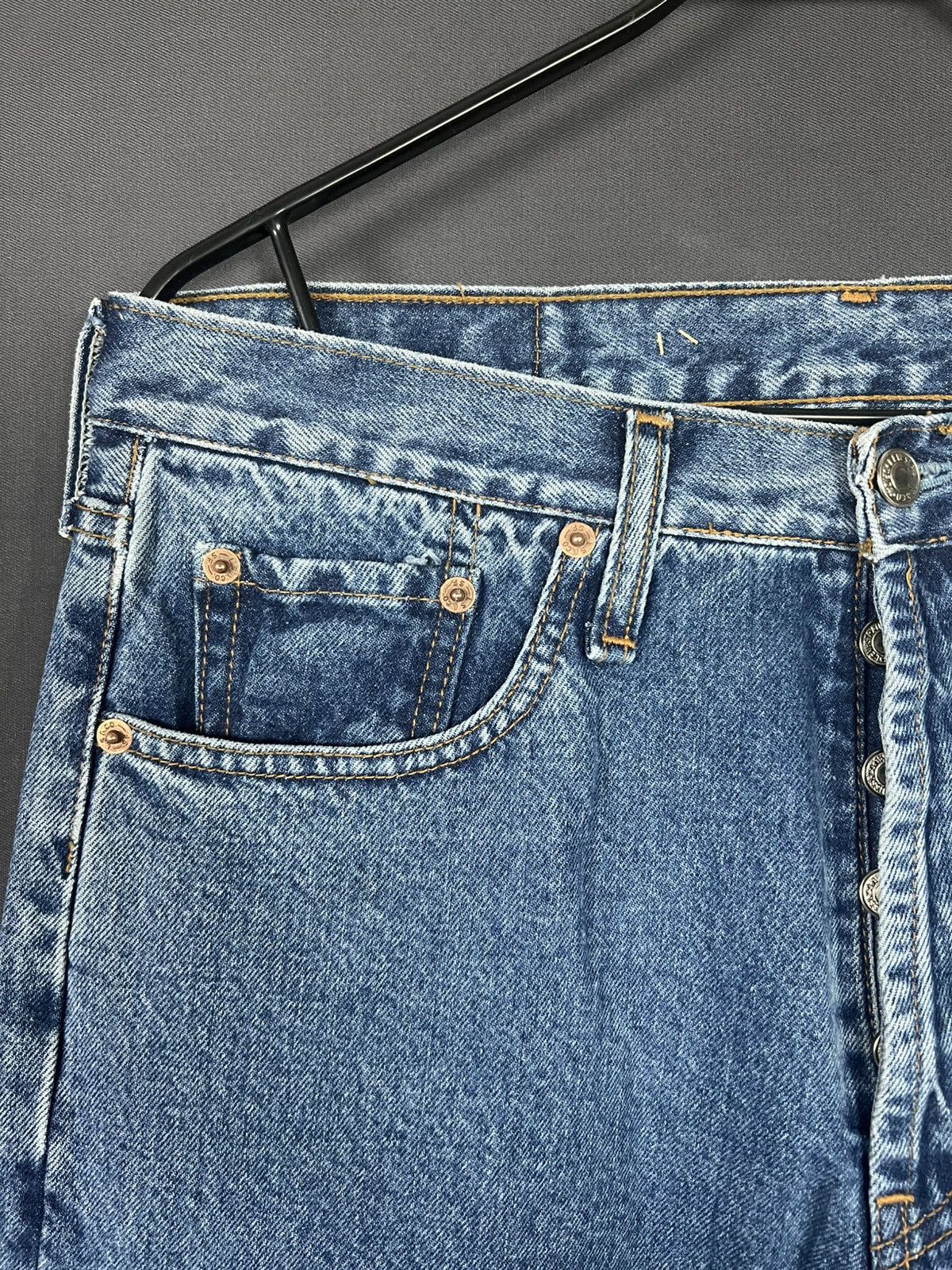Levi's Vintage Levi’s 501 LVC denim men’s jeans Size US 32 / EU 48 - 4 Thumbnail