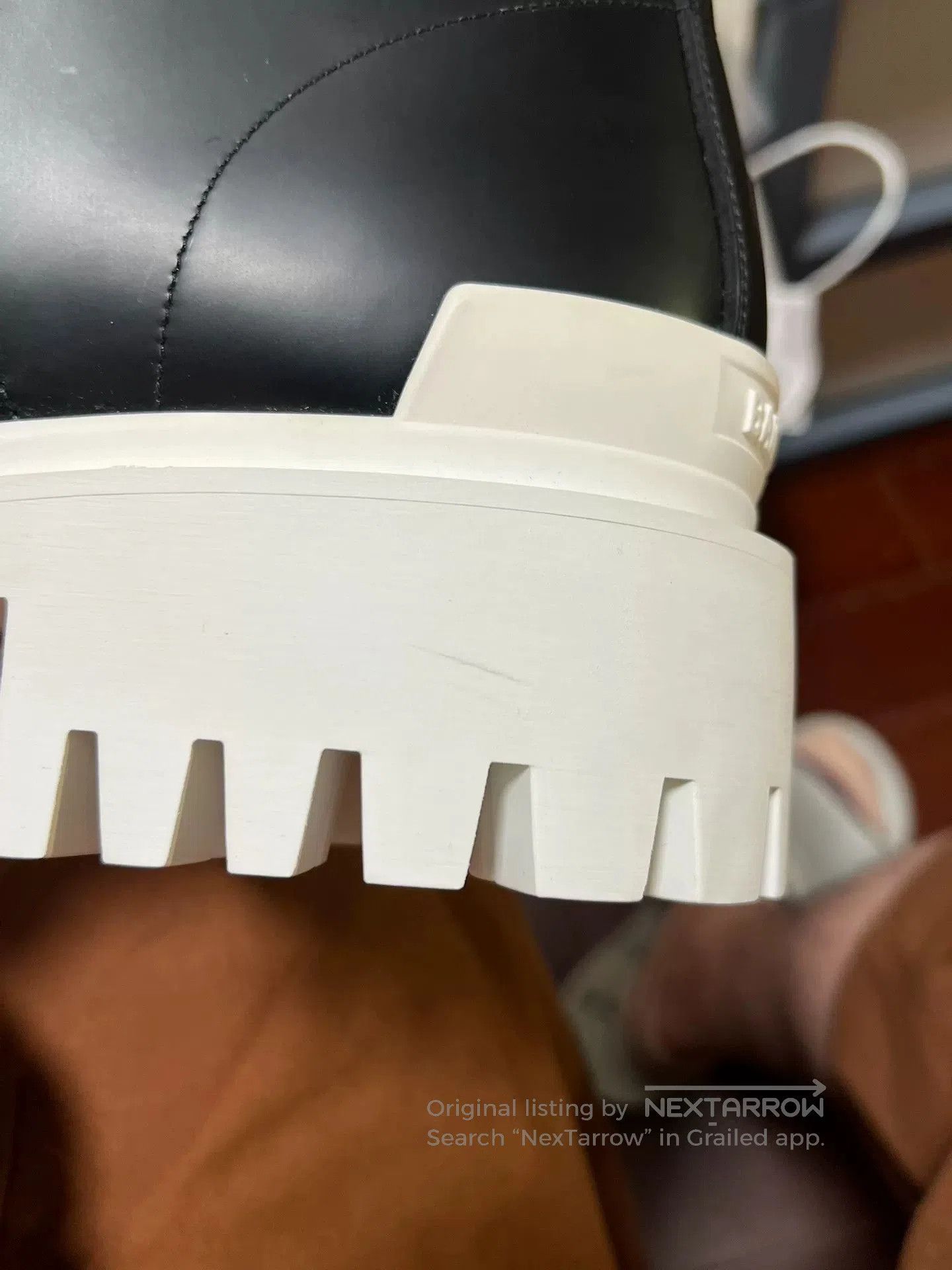 Balenciaga Balenciaga High-Top Black and White Boots. Size US 8 / EU 41 - 7 Thumbnail