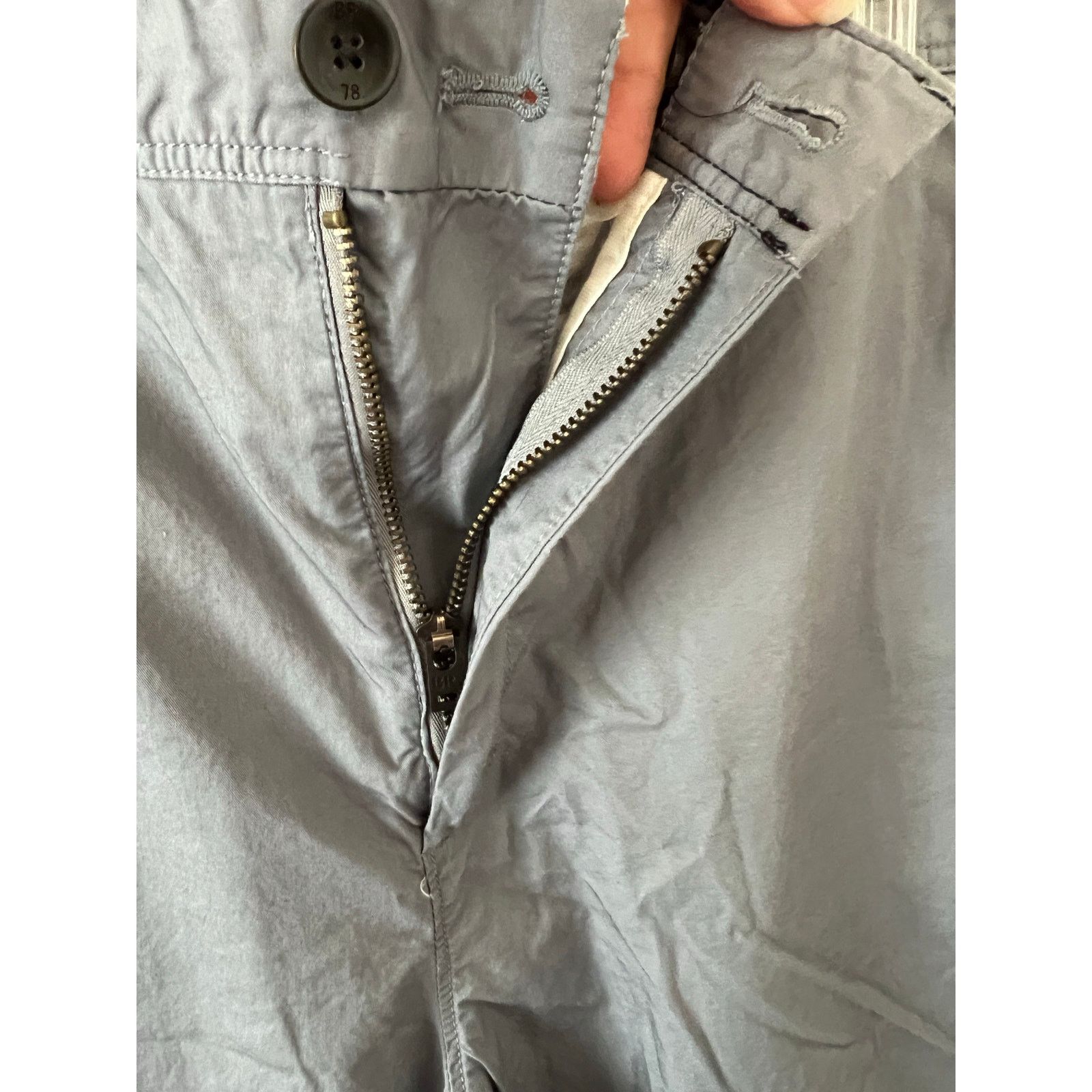 Banana Republic Men’s 38X32 Flat Front Aiden Chino Pants classic slim fit Size US 38 / EU 54 - 6 Thumbnail