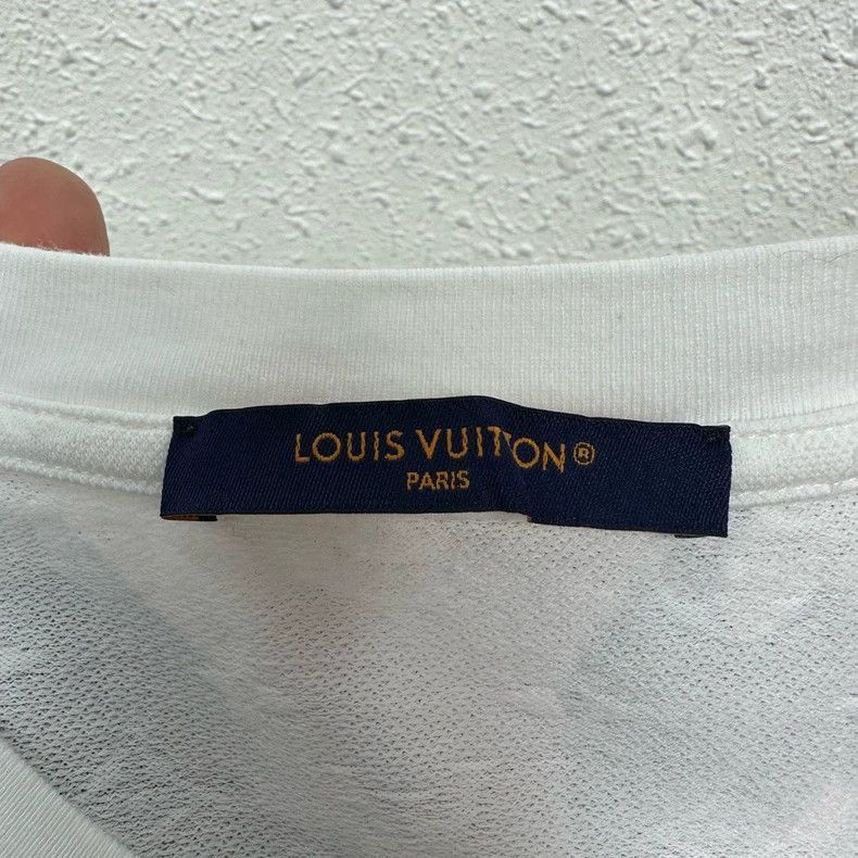 Louis Vuitton Louis Vuitton Tie-Dye Pattern Short Sleeve T-Shirt-2506 Size US XXL / EU 58 / 5 - 3 Thumbnail
