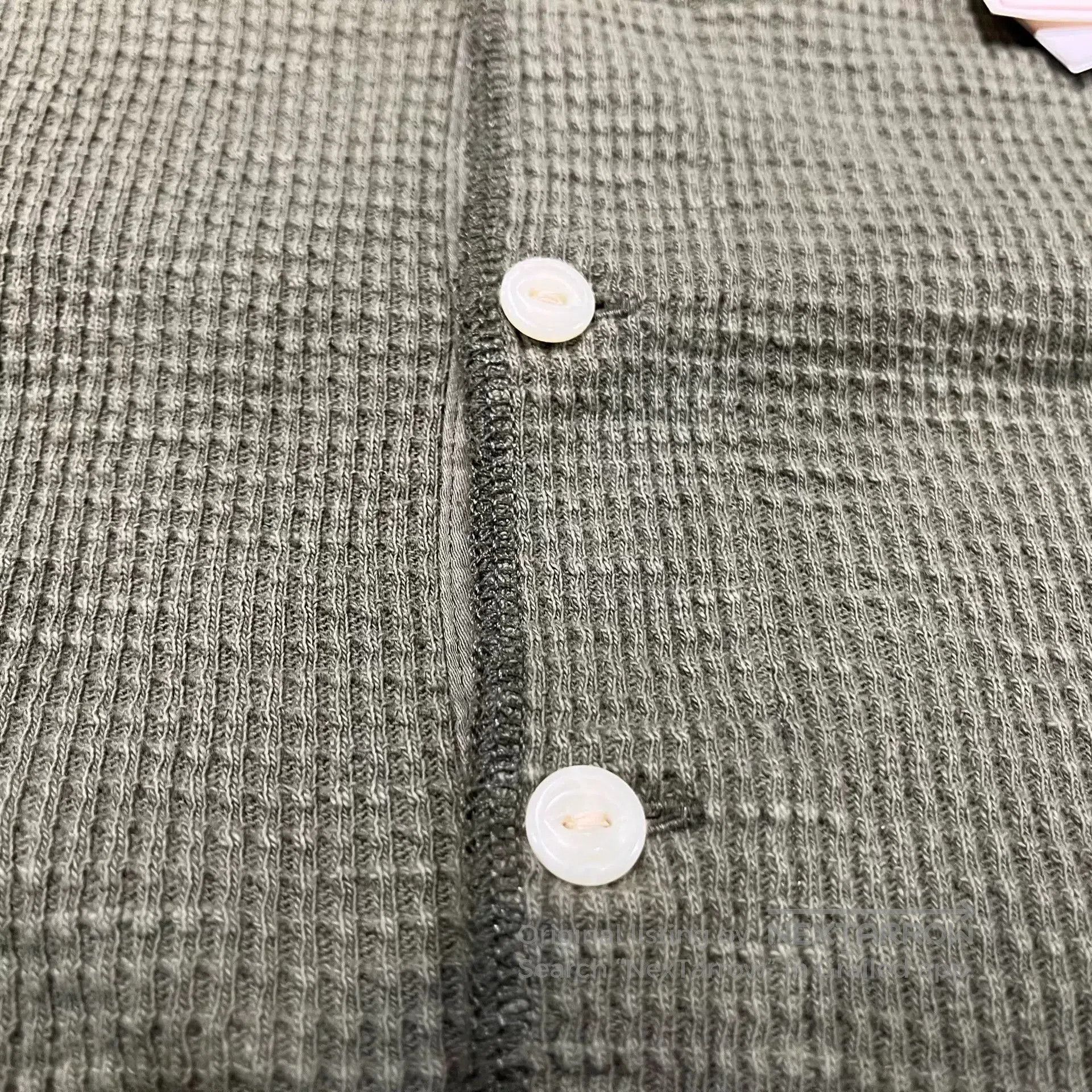 RRL Ralph Lauren olive green long sleeve henley shirt. Size US S / EU 44-46 / 1 - 9 Thumbnail