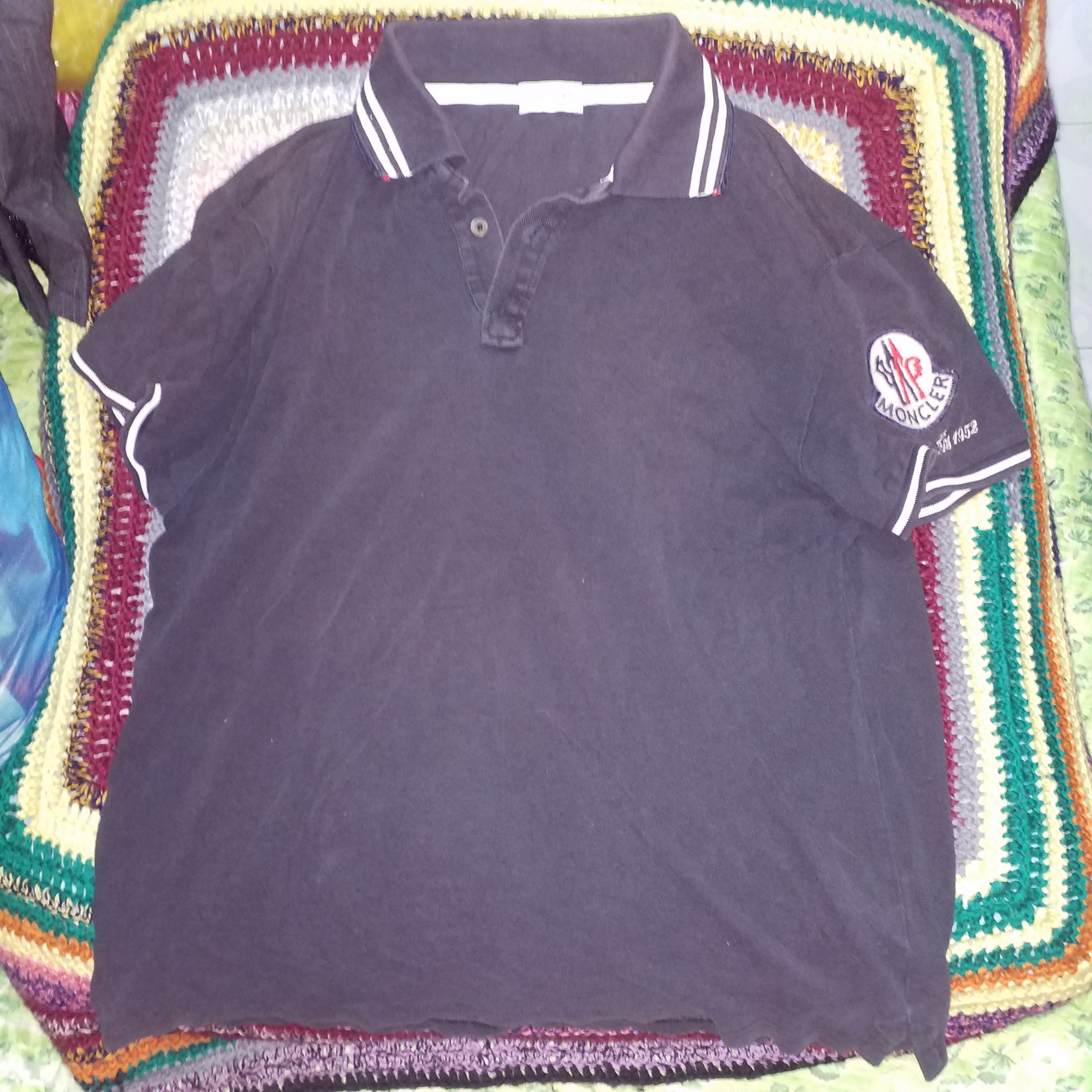 Moncler MONCLER POLO SHIRT Size US L / EU 52-54 / 3 - 7 Thumbnail