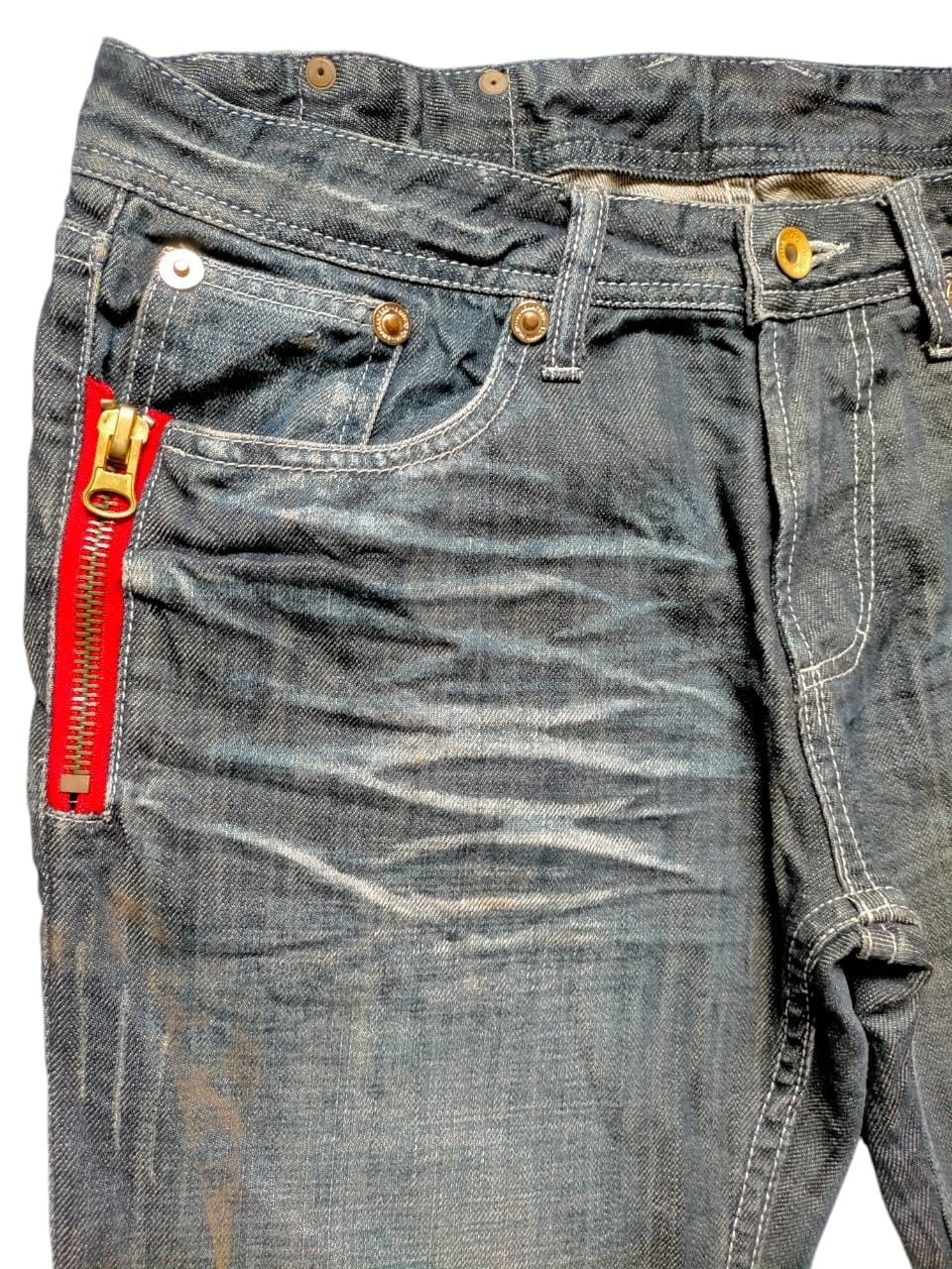If Six Was Nine Flare Jeans Semantic Design Multipocket Zipped Boot cut Size US 33 - 5 Thumbnail