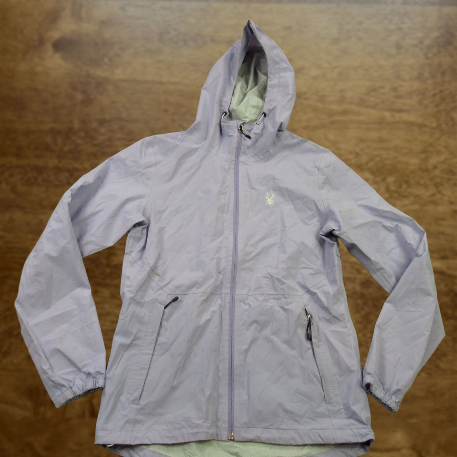 Spyder Spyder Jacket Womens Medium Full Zip Hooded Outdoors Purple Size M / US 6-8 / IT 42-44 - 1 Thumbnail