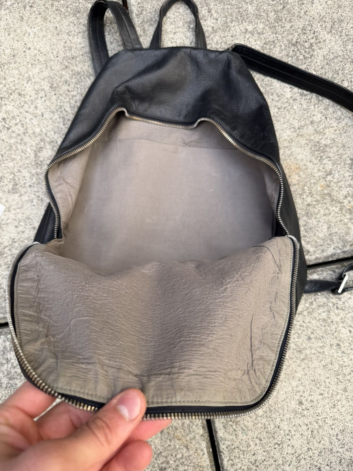 Rick Owens RICK OWENS SS19 BABEL BACKPACK Size ONE SIZE - 21 Thumbnail