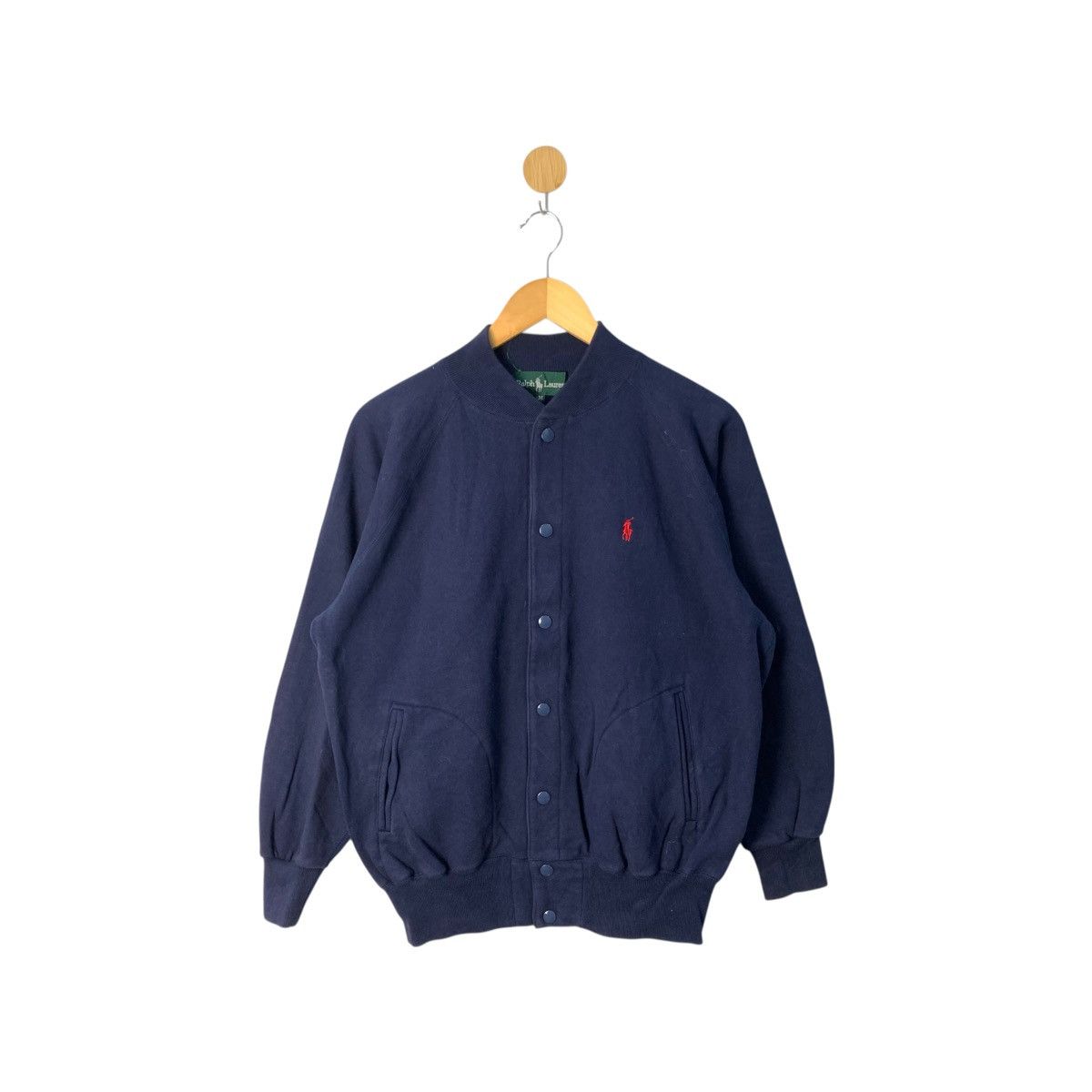 Polo Ralph Lauren Polo Ralph Lauren Varsity Jacket Navy Size M Size US M / EU 48-50 / 2 - 1 Thumbnail