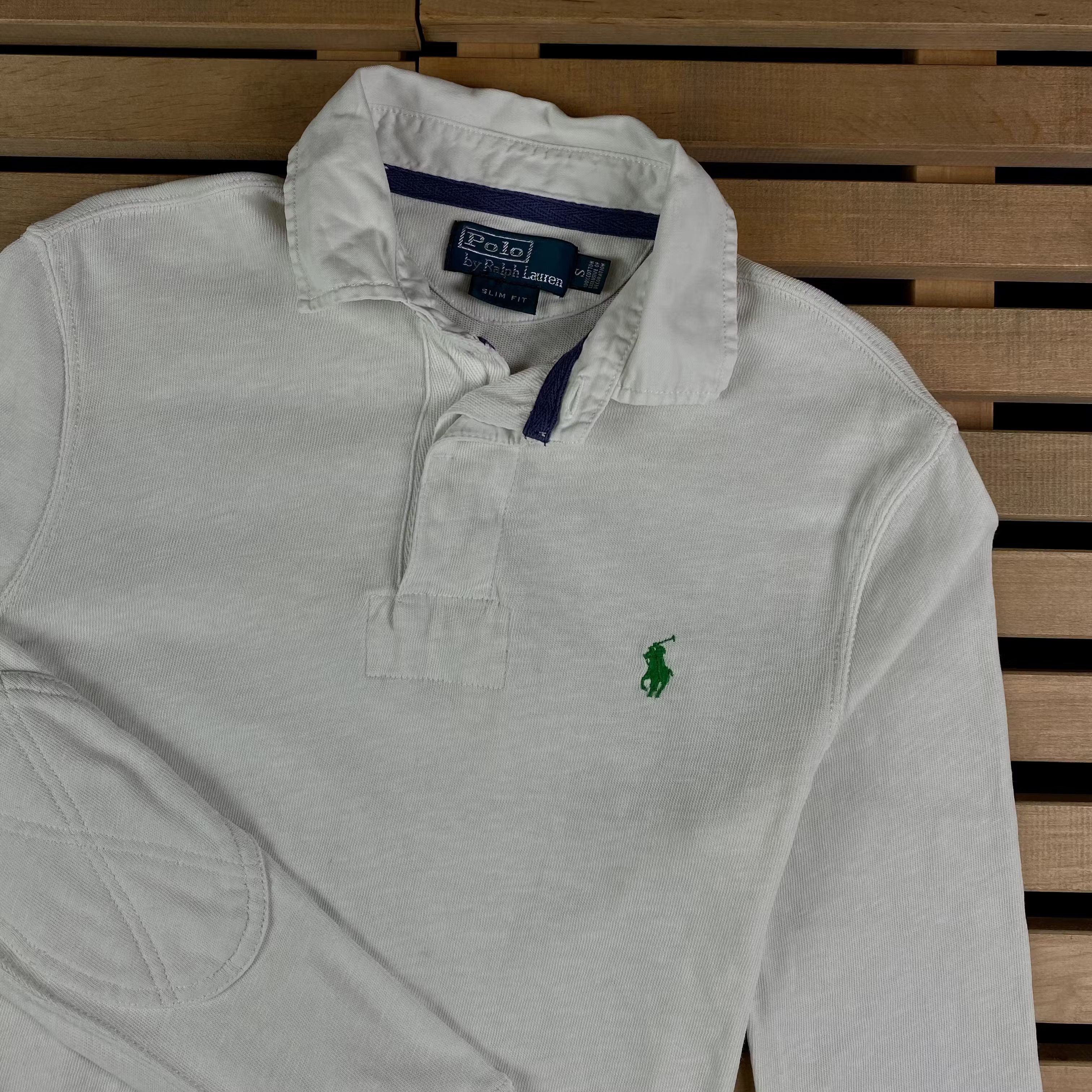 Polo Ralph Lauren × Ralph Lauren × Vintage Mens Rugby Sweatshirt Polo Ralph Lauren Vintage Size S Size US S / EU 44-46 / 1 - 2 Thumbnail
