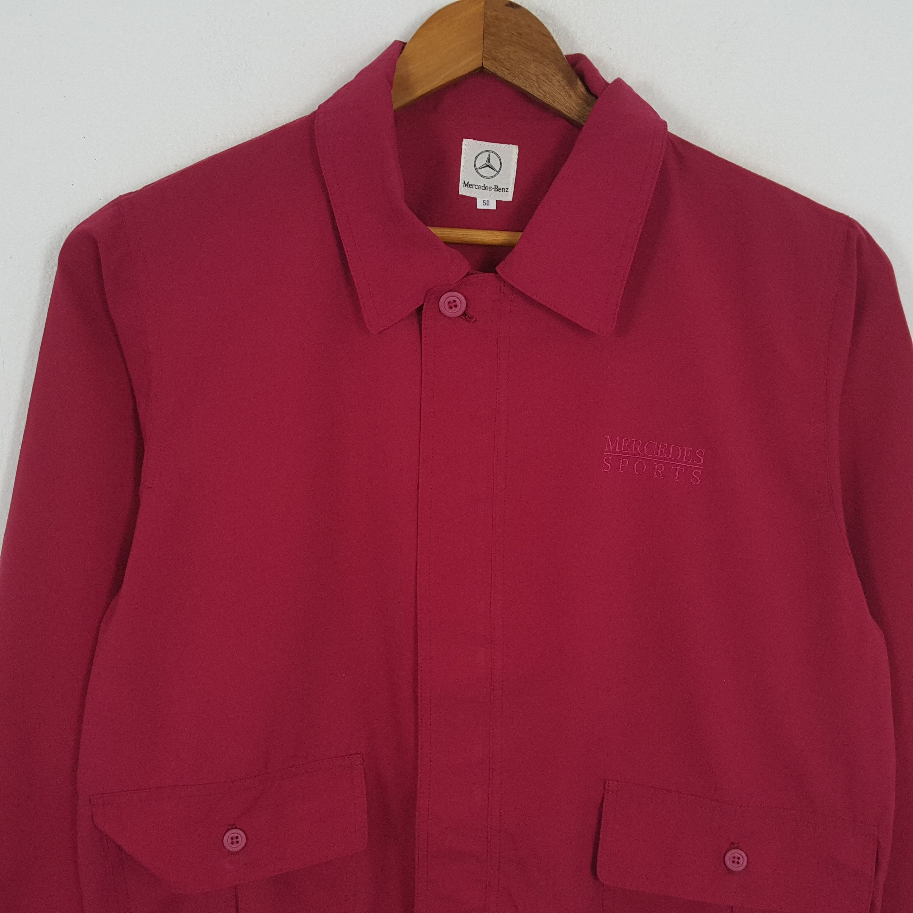 Mercedes-Benz × Vintage Vintage MERCEDES BENZ Luxury Vehicles Company Jacket Size US L / EU 52-54 / 3 - 2 Thumbnail
