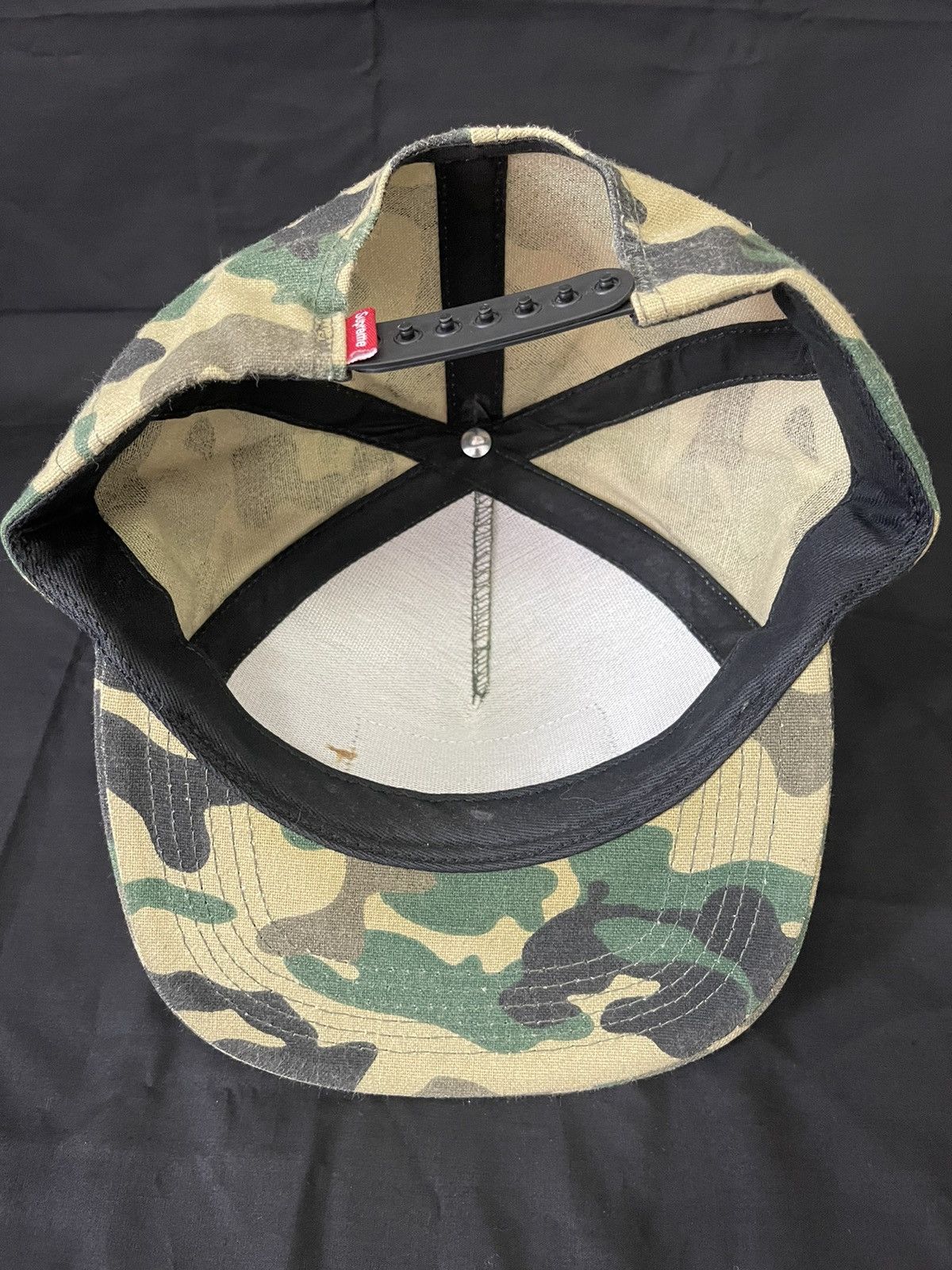 Supreme FW09 Supreme Eagle Patch 5 Panel Snapback Cap Hat Size ONE SIZE - 3 Thumbnail