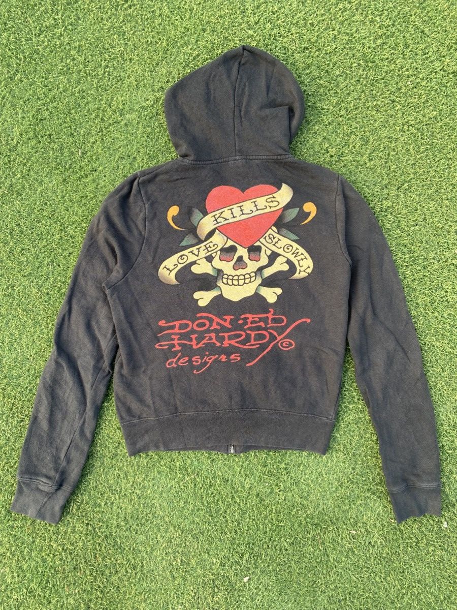 Christian Audigier Christian Audigier Ed Hardy Love Kills Slowly Hoodie Size US S / EU 44-46 / 1 - 9 Thumbnail