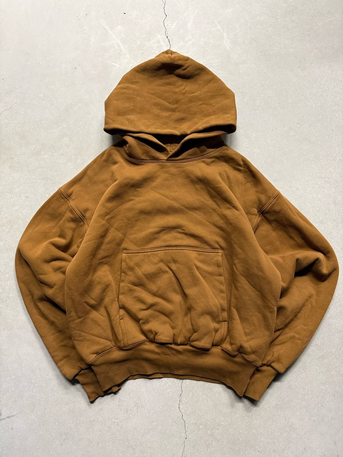 Balenciaga × Gap × Yeezy Yeezy YZY x Gap Perfect Brown Hoodie Size US S / EU 44-46 / 1 - 2 Thumbnail