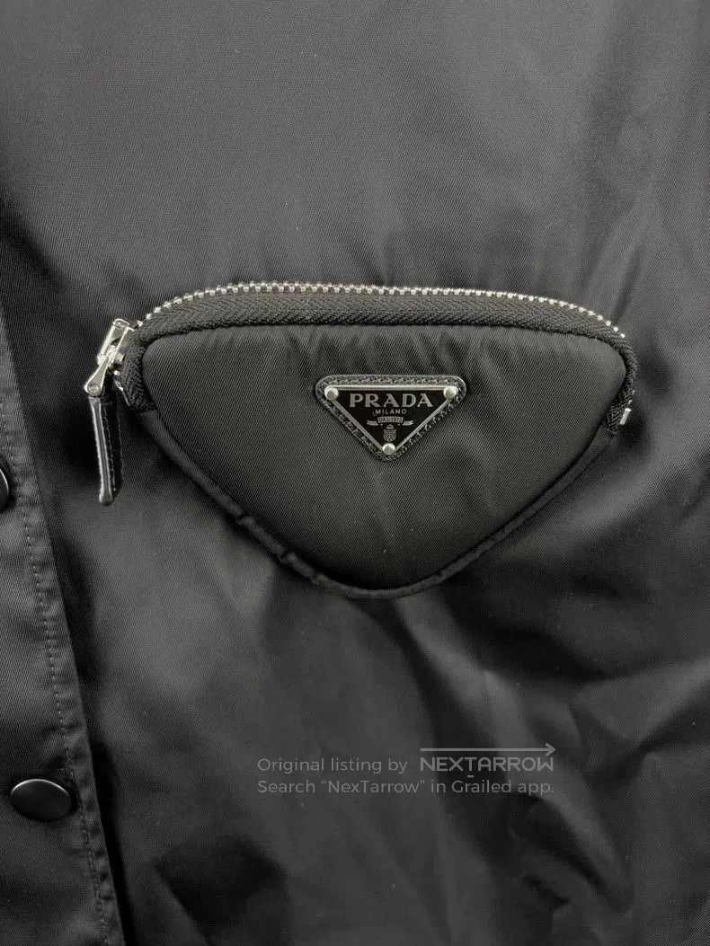 Prada PRADA Nylon Triangle Bag Short. Size US S / EU 44-46 / 1 - 3 Thumbnail