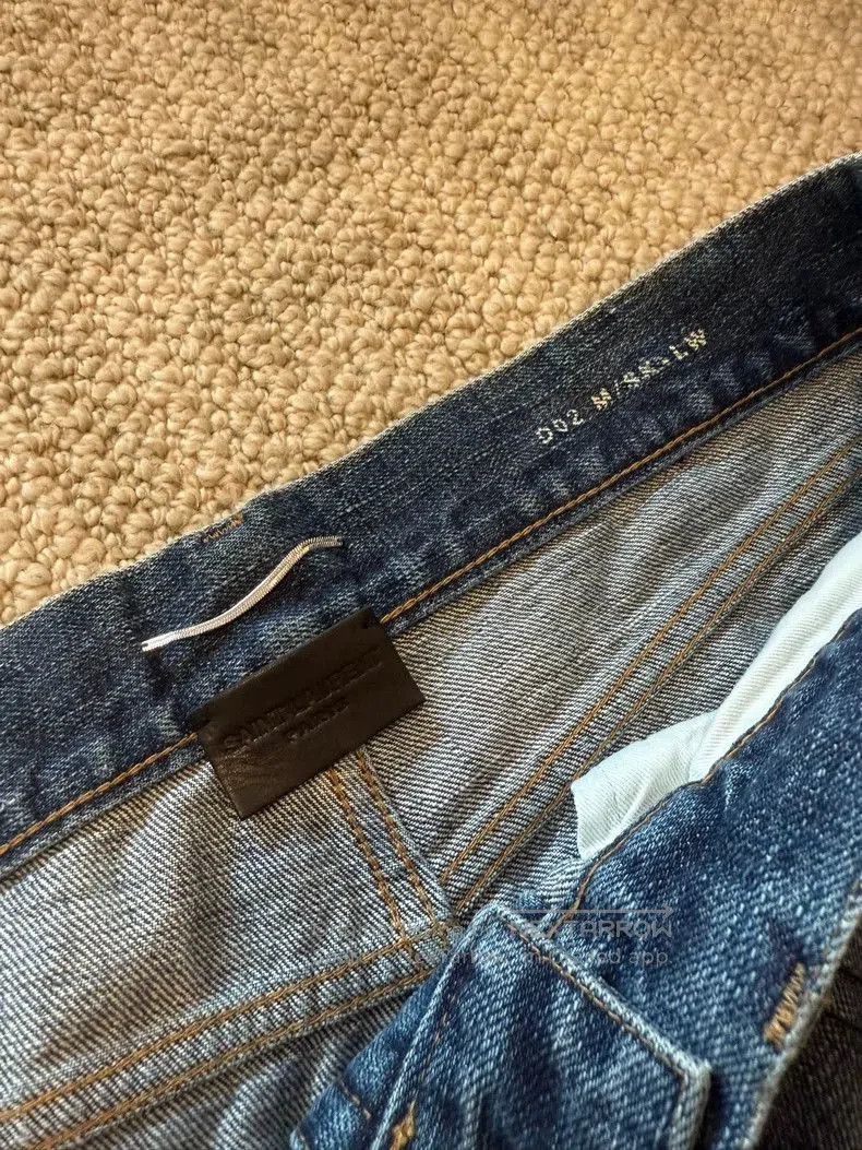 Saint Laurent Paris Saint Laurent Limited Edition Jeans. Size US 32 / EU 48 - 2 Thumbnail