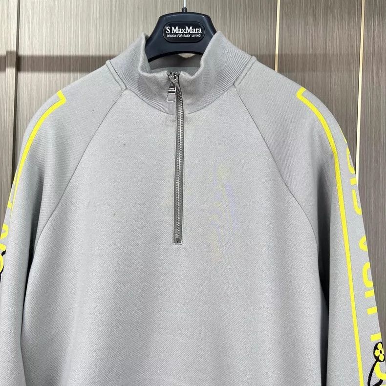 Louis Vuitton Louis Vuitton Louis Vuitton HalfZip Embroidered Sweatshirt Size M / US 6-8 / IT 42-44 - 3 Thumbnail