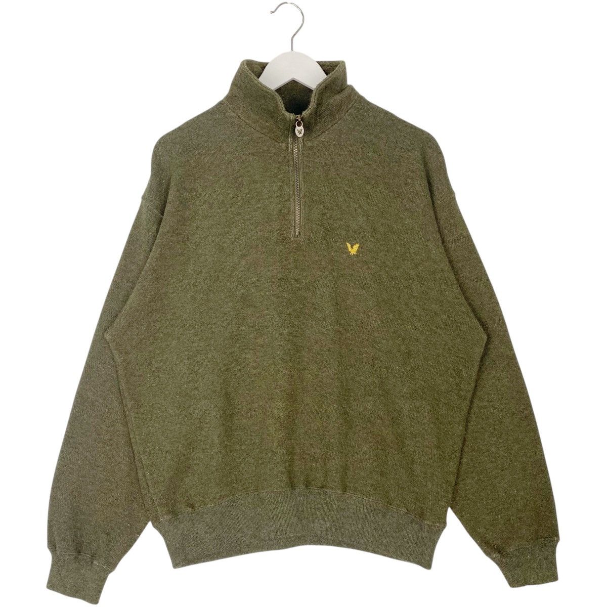 Vintage Lyle & Schott Half Zipper Sweatshirt Small Logo