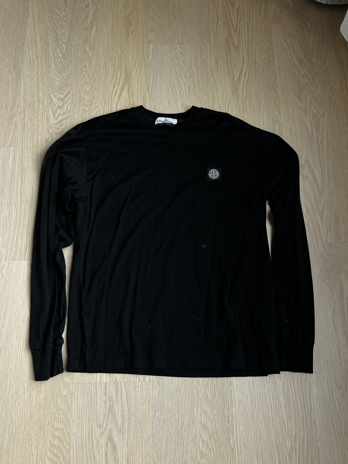 Stone Island Stone Island Embroidered Logo Long Sleeve Size US M / EU 48-50 / 2 - 2 Thumbnail