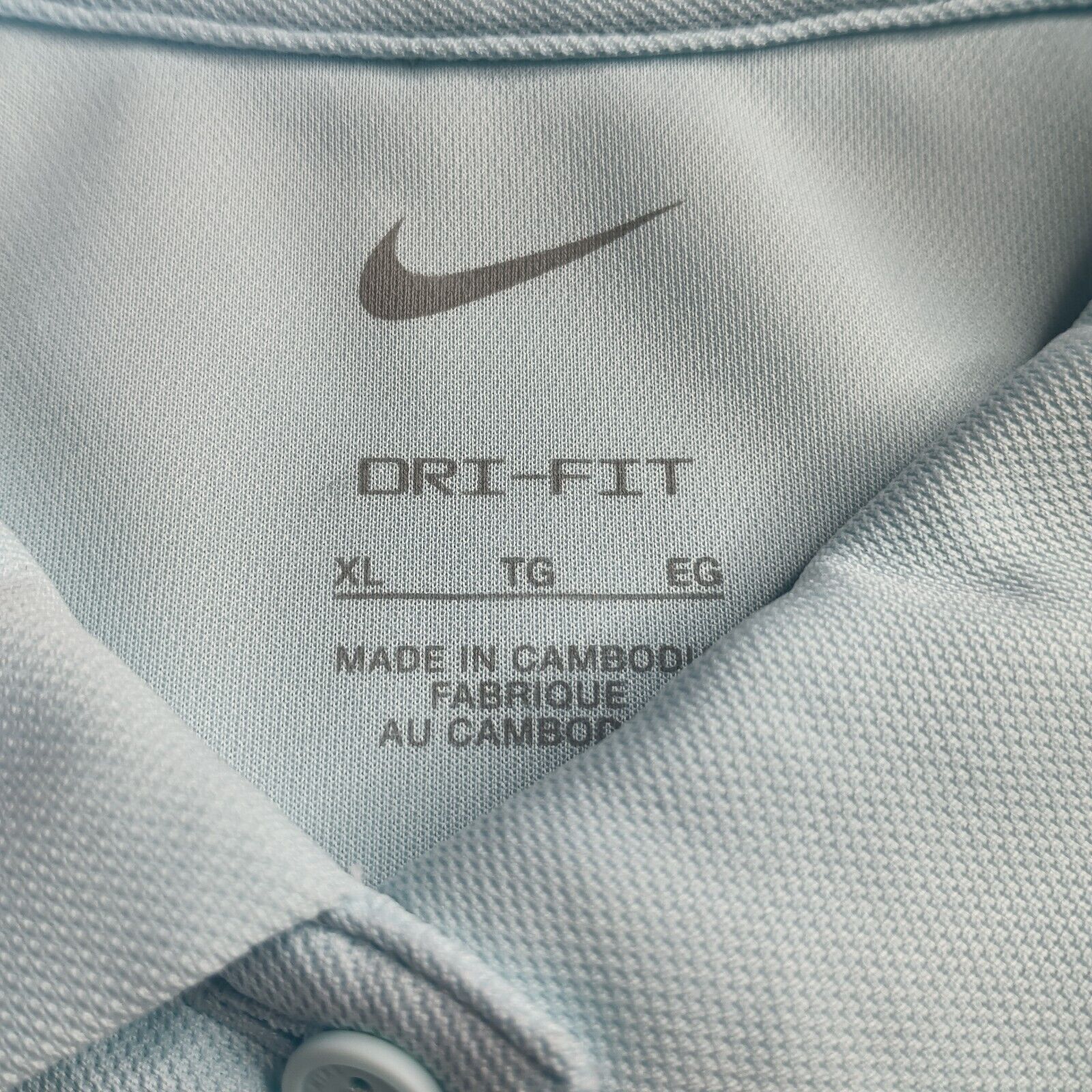 Nike Nike Golf Polo Shirt Women's XL Dri-Fit Victory Blue Active Size XL / US 12-14 / IT 48-50 - 3 Thumbnail